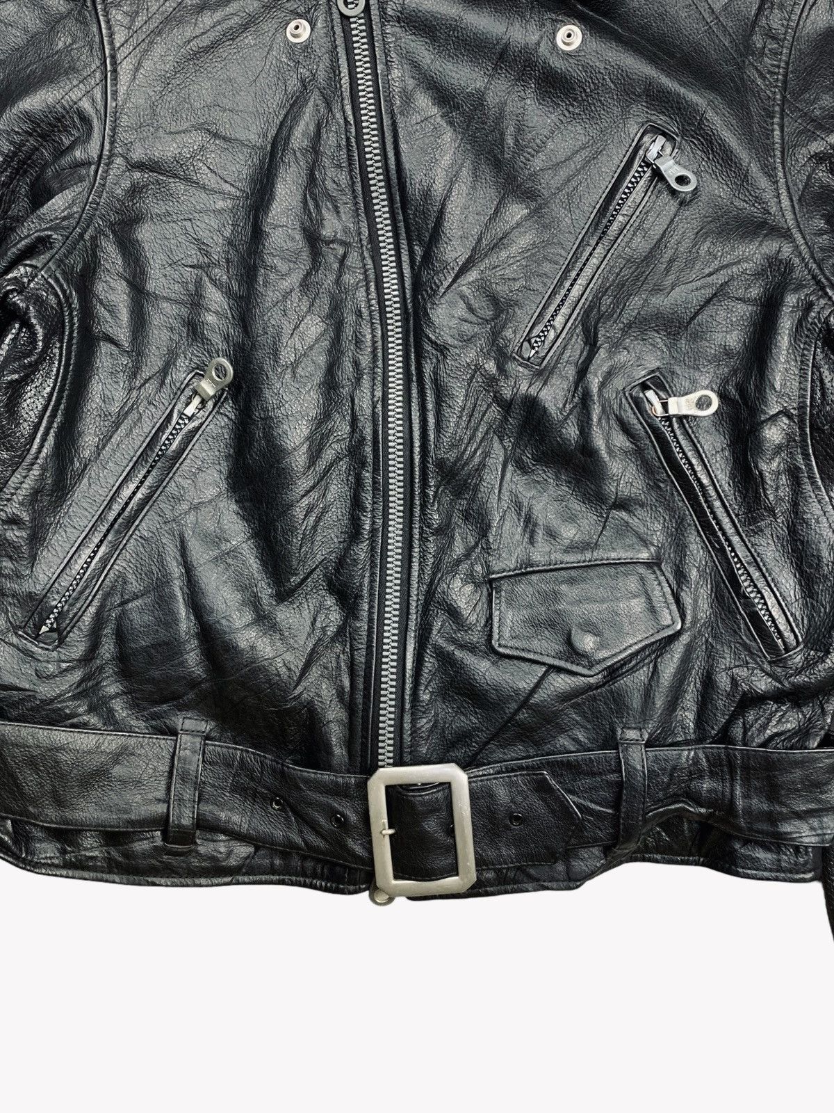 Dainese AW04/05 Yohji Yamamoto x Dainese - Moto Leather Jacket Size US S / EU 44-46 / 1 - 6 Thumbnail