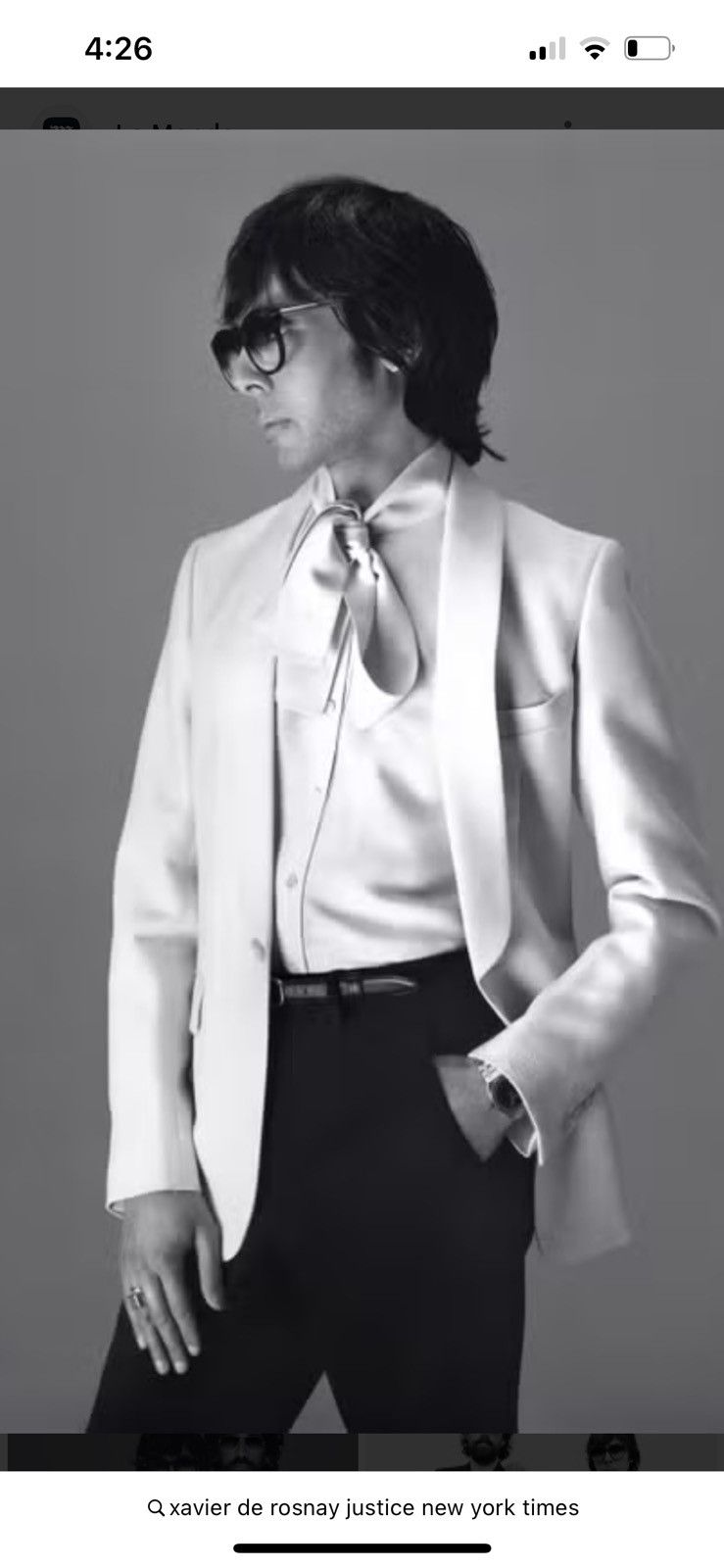 Celine Celine SS 2023 White Blazer Size 44S - 1 Thumbnail