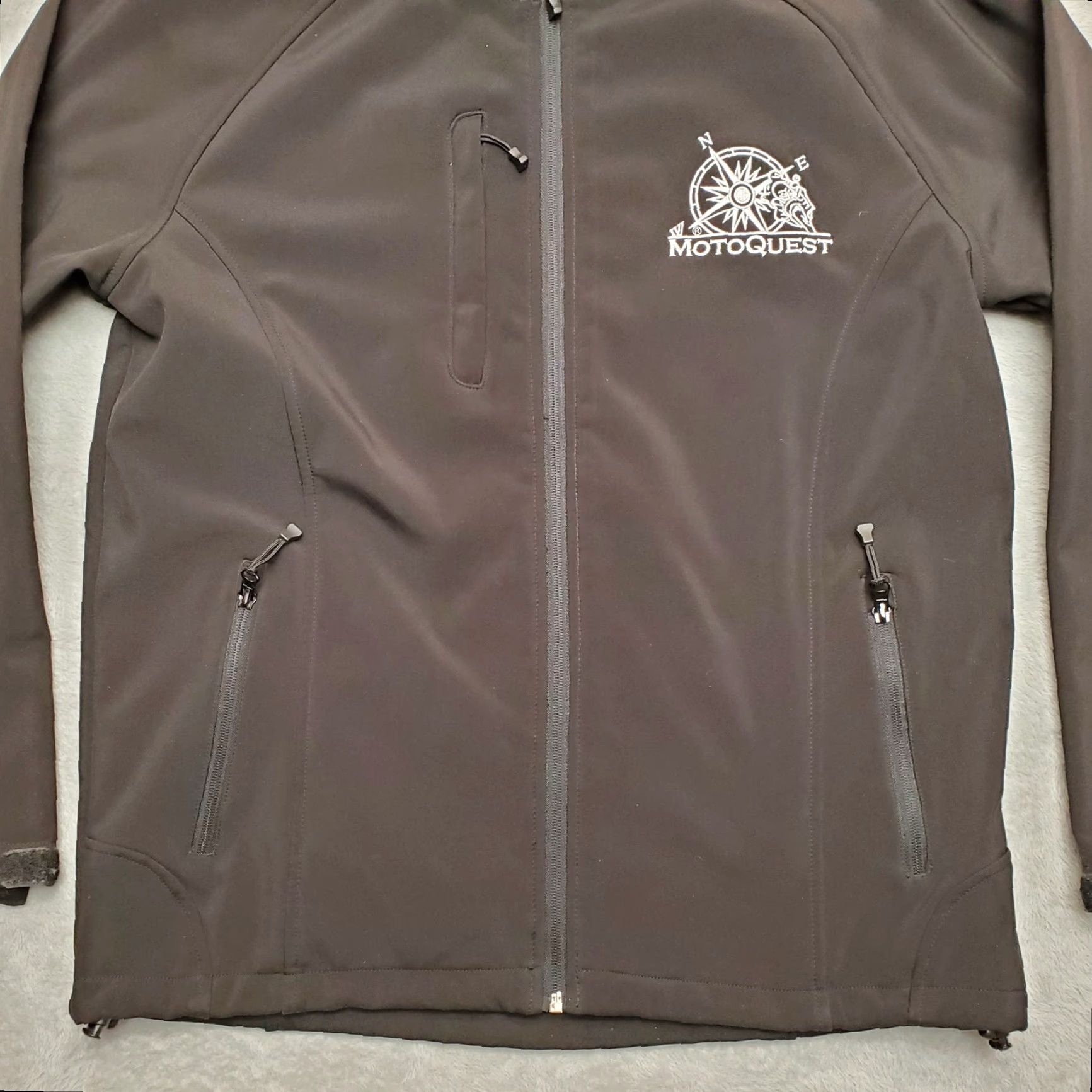 Vintage Vos Motoquest Jacket Mens M Black Performance Stretch Soft Shell Motorcycle Size US M / EU 48-50 / 2 - 3 Thumbnail