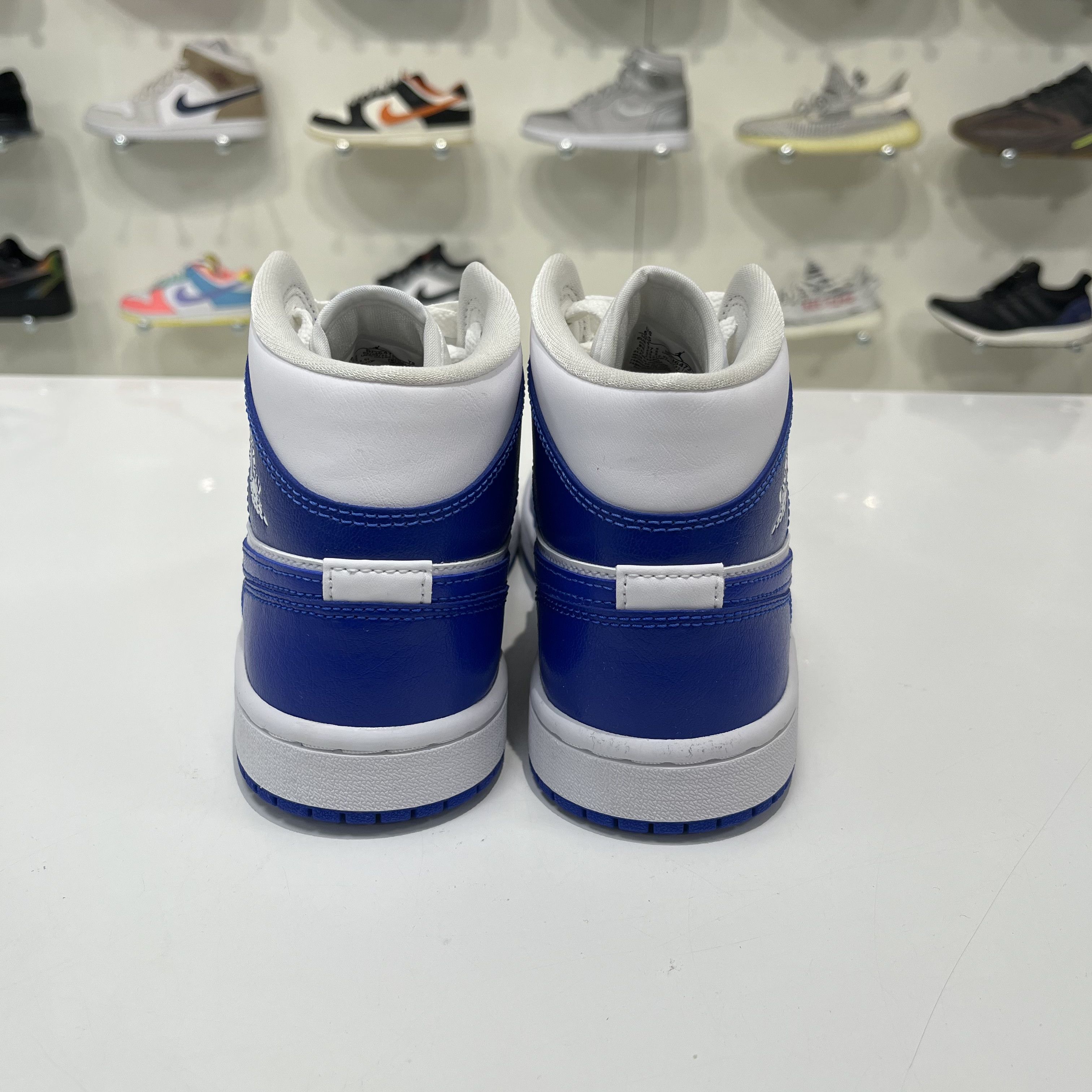 Nike Air Jordan 1 Mid Kentucky Blue (W) Size US 6.5 / EU 39-40 - 3 Thumbnail