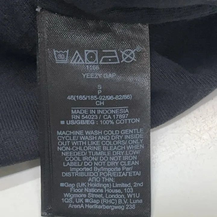 Balenciaga Balenciaga YEEZY X Gap X Balenciaga Logo No Seam Tee -2507 Size US S / EU 44-46 / 1 - 5 Thumbnail