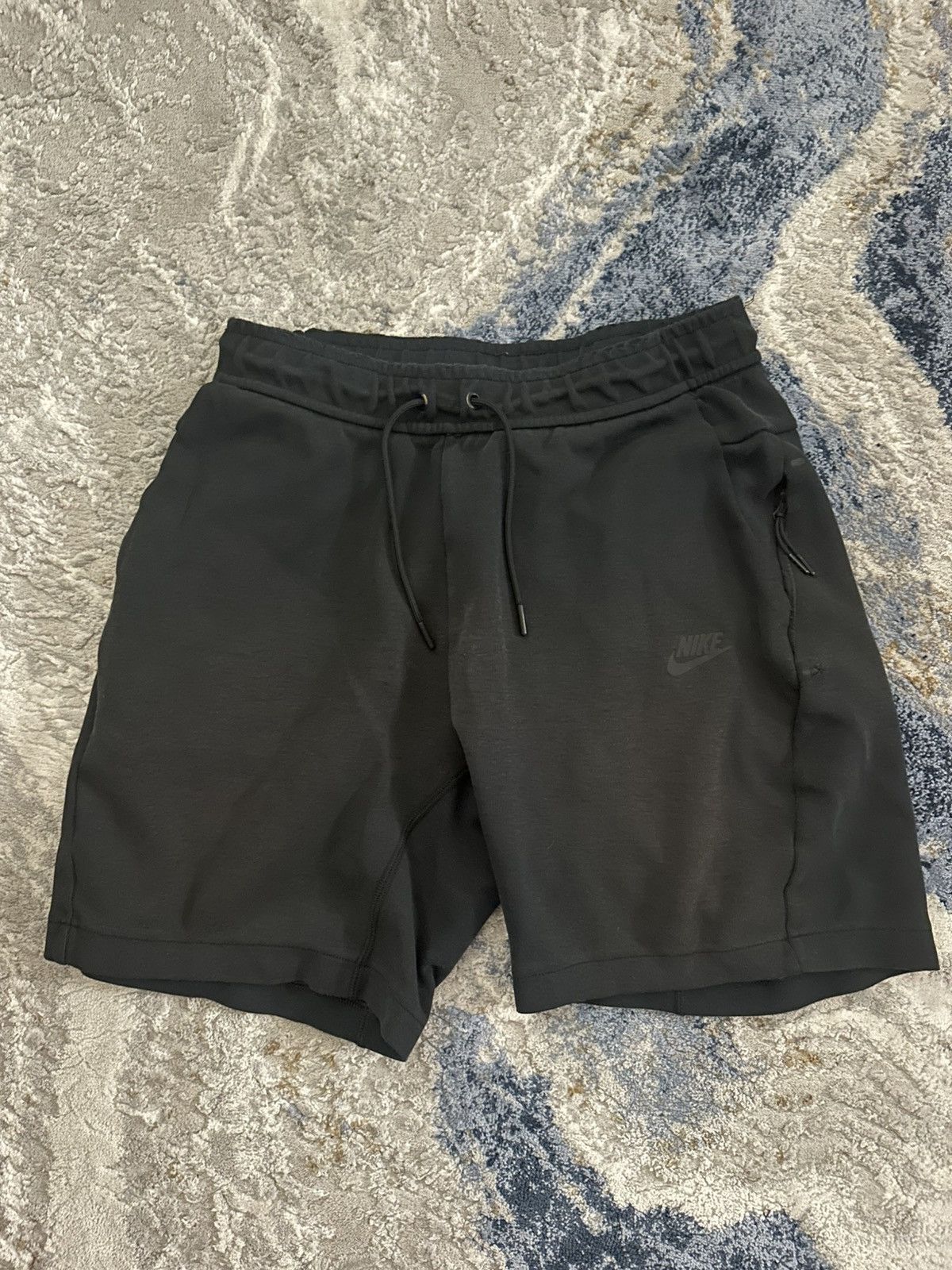 Nike Nike Tech Fleece Shorts Black OG Version Grailed