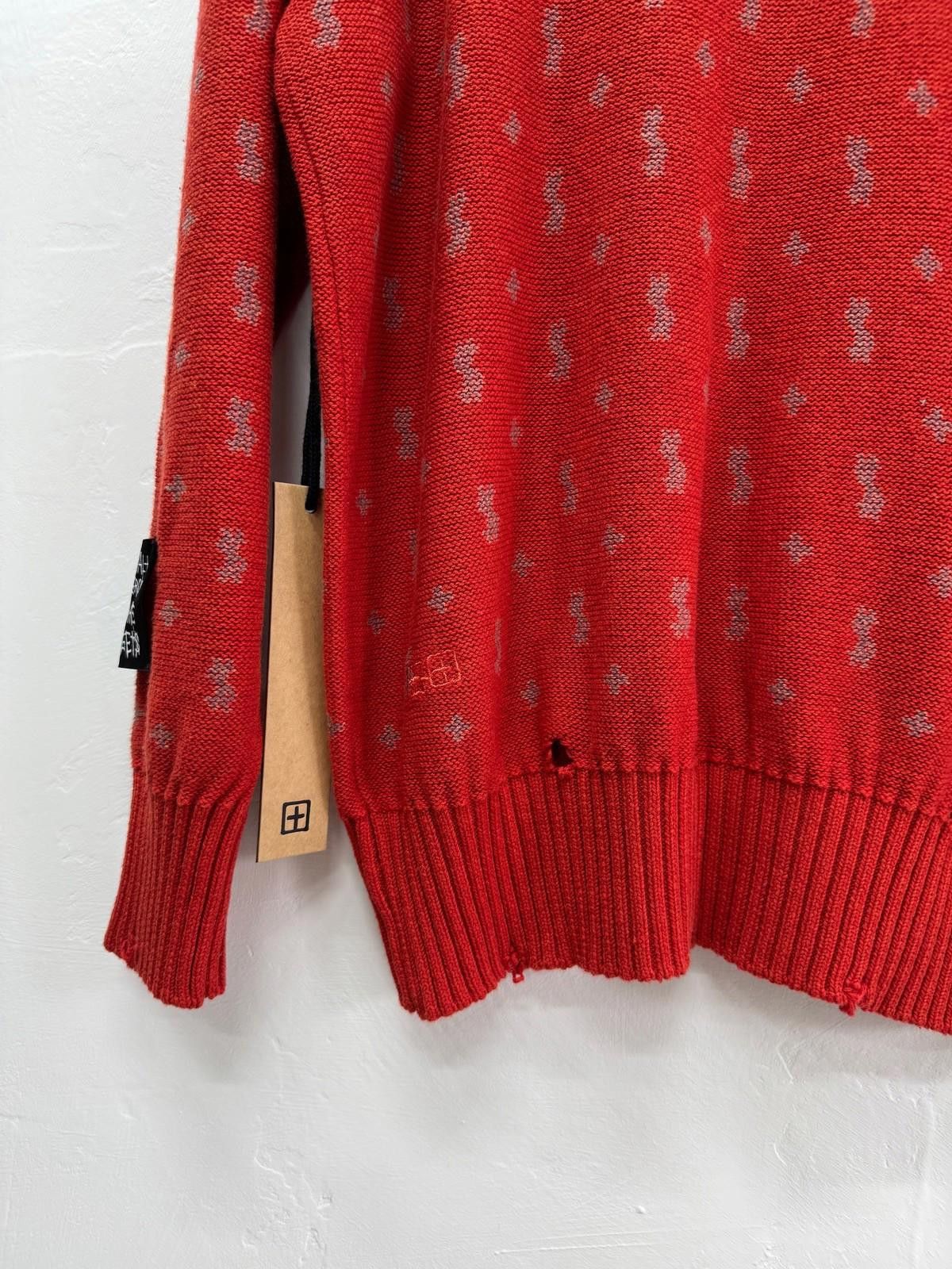 Ksubi new Ksubi mens knit crew jumper all star torch red medium m Size US M / EU 48-50 / 2 - 7 Thumbnail
