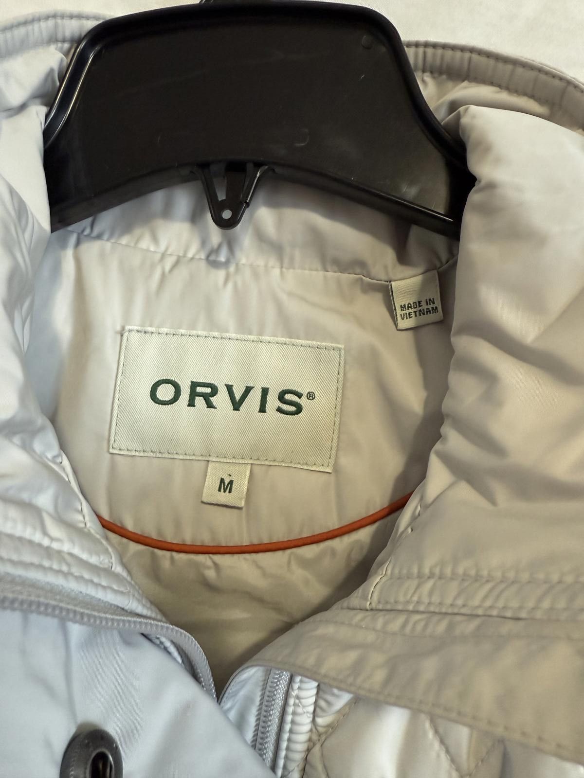 Orvis Orvis Quilted Vest – Women’s Medium – Light Gray Size M / US 6-8 / IT 42-44 - 4 Thumbnail