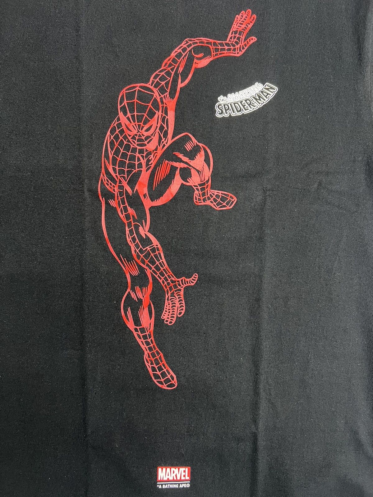 Bape × Marvel Comics Bape x Marvel Comics Spider-Man T-Shirt Size US M / EU 48-50 / 2 - 2 Thumbnail