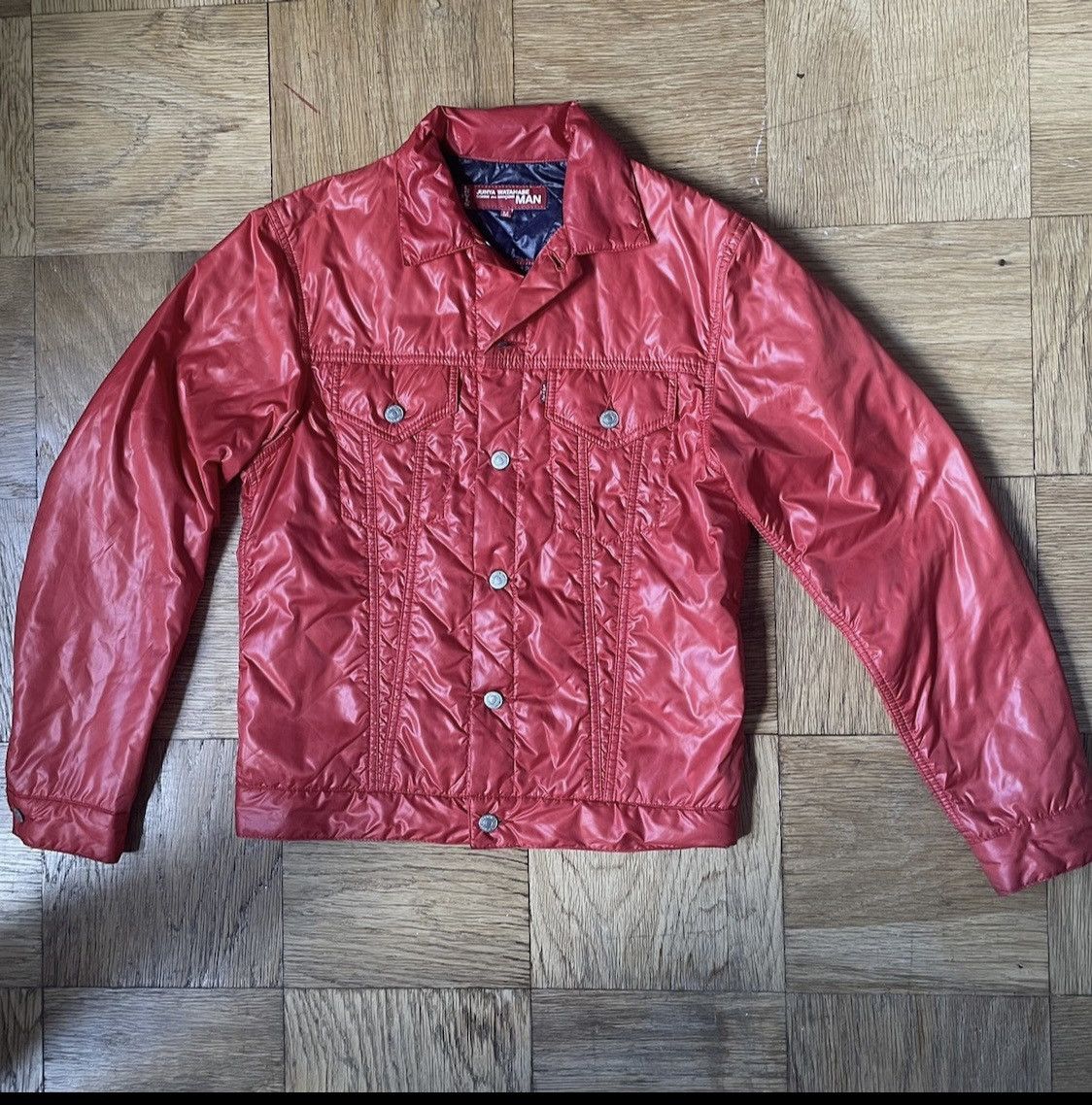 Junya Watanabe × Levi's Junya watanabe Levis Trucker Padded Jacket 2005 Size US M / EU 48-50 / 2 - 2 Thumbnail