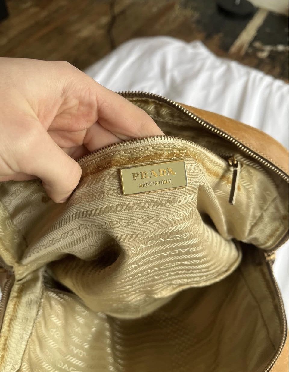Prada Prada Mini Bowling Bag Size ONE SIZE - 8 Thumbnail