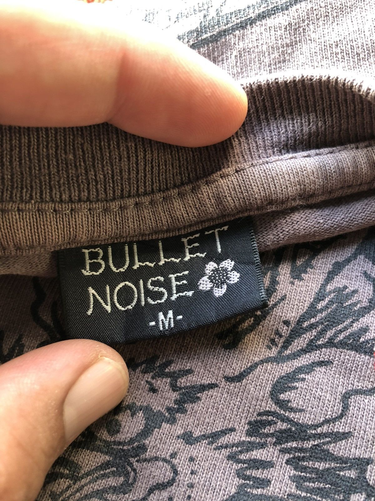 Bullet Noise Vintage Bullet Noise Dragon Style Long Sleeve Shirt Tee Size US M / EU 48-50 / 2 - 13 Thumbnail