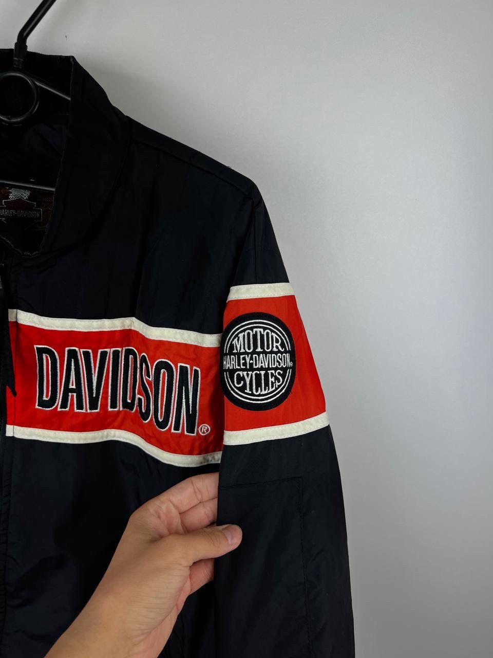 Vintage Harley Davidson vintage moto jacket size L Size US L / EU 52-54 / 3 - 7 Thumbnail