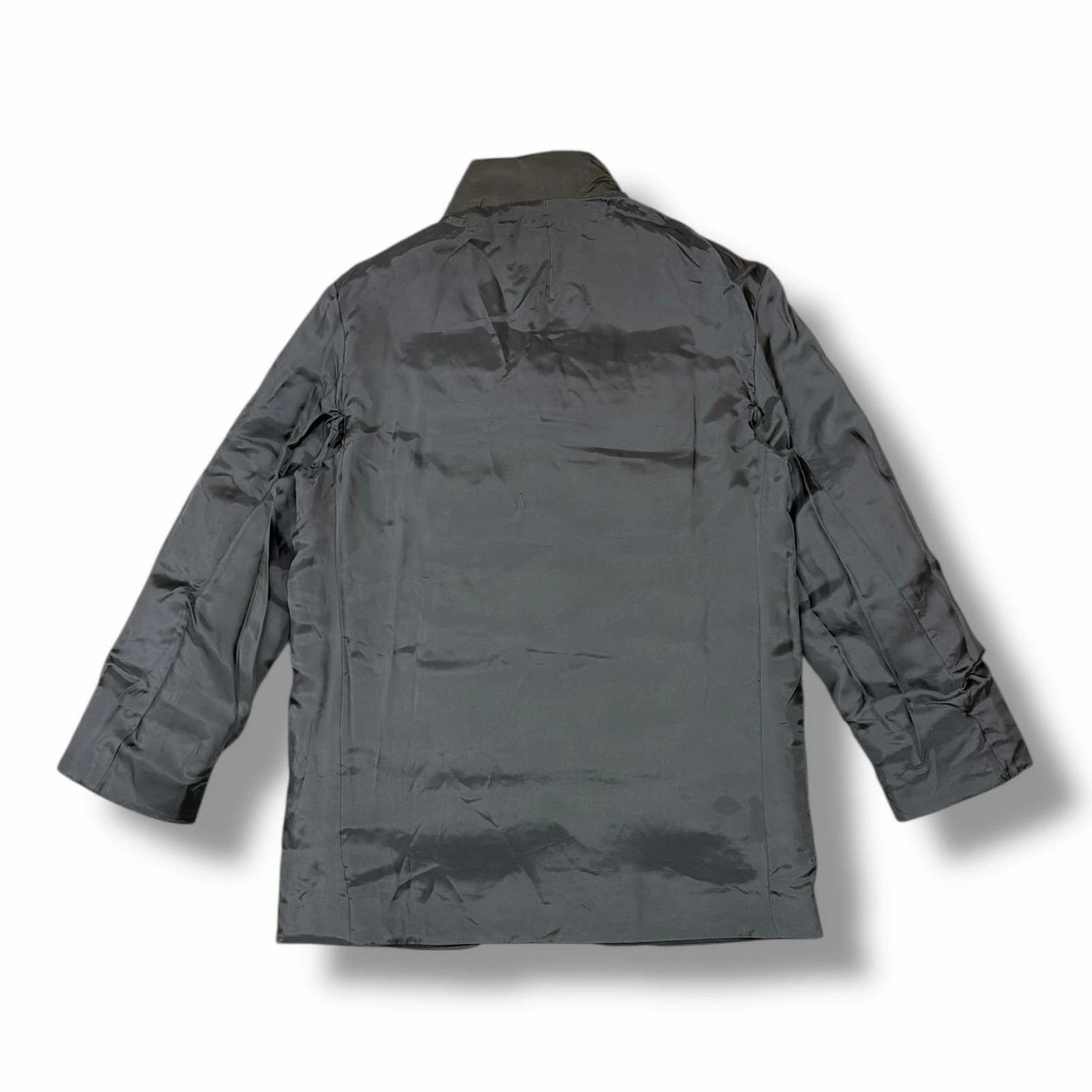 Yohji Yamamoto Yohji Yamamoto 25AW PRINTED HORIZONTAL PADDED STAND JACKET Size US L / EU 52-54 / 3 - 3 Thumbnail