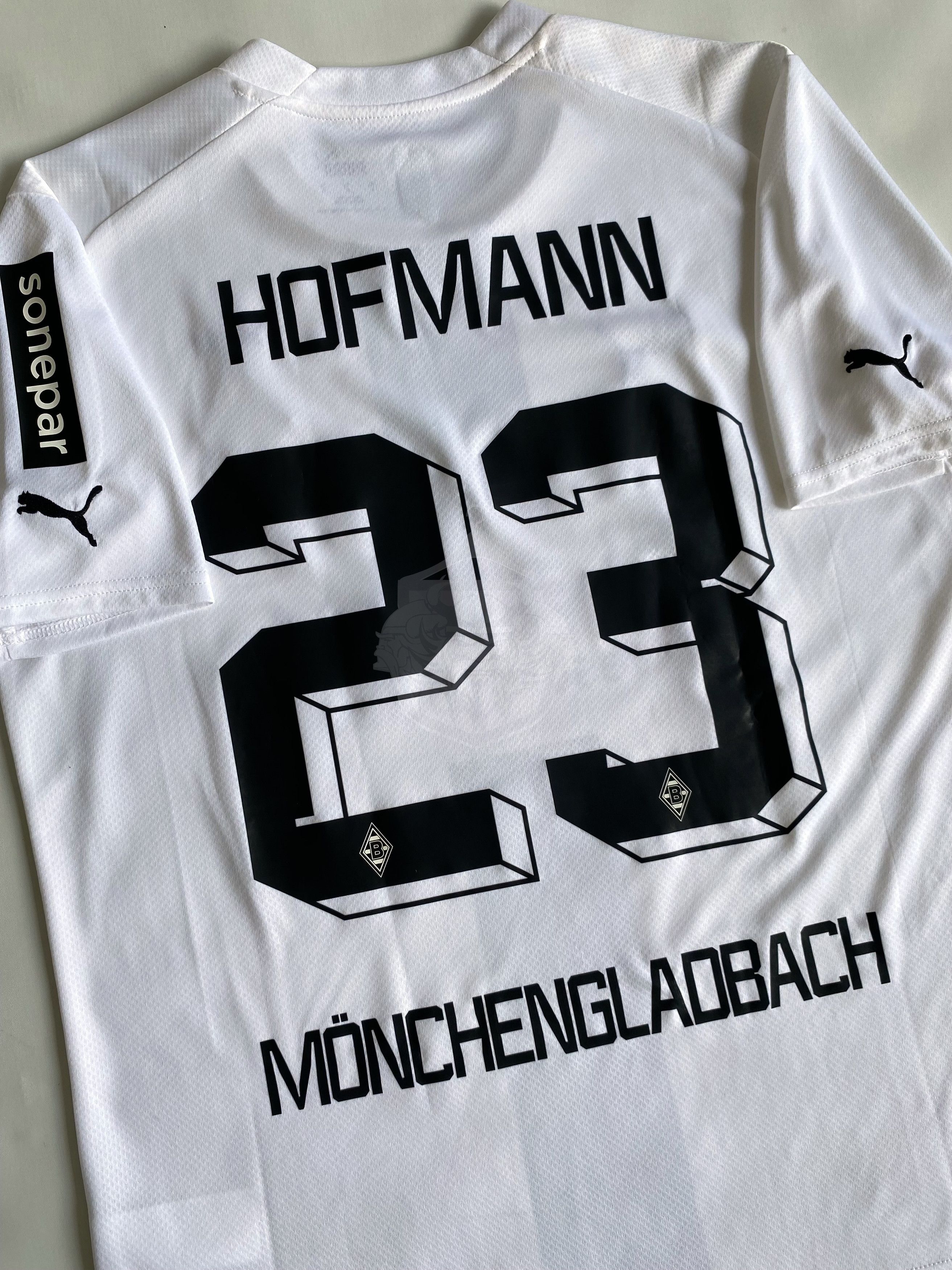 Puma Borussia Mönchengladbach 2022 Home HOFMANN #23 Bundesliga Size US L / EU 52-54 / 3 - 8 Thumbnail