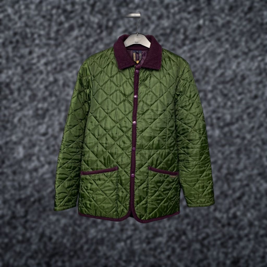 Lavenham Lavenham Vintage Mens Quilted Light Jacket M Green Jacket Quilted Mens Size US M / EU 48-50 / 2 - 1 Thumbnail