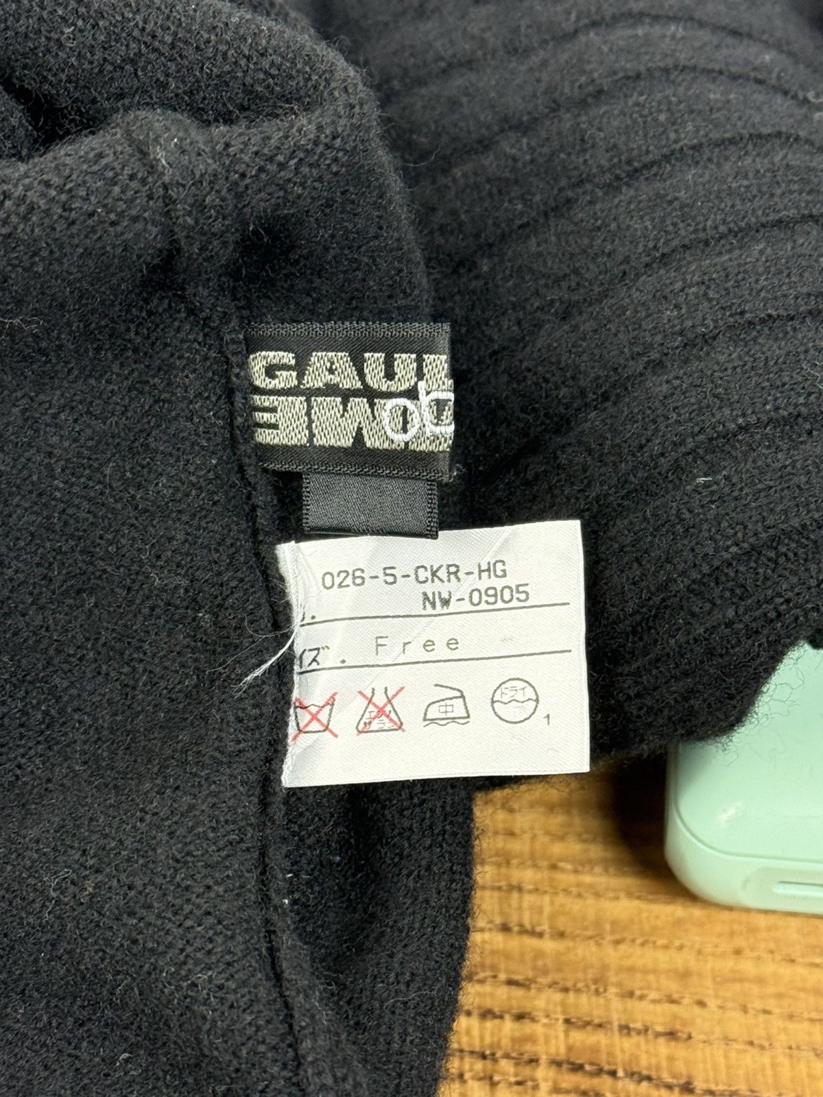 Jean Paul Gaultier 90s Jean Paul Gaultier Homme Objet Wool Turtleneck Sweater Size US M / EU 48-50 / 2 - 7 Thumbnail
