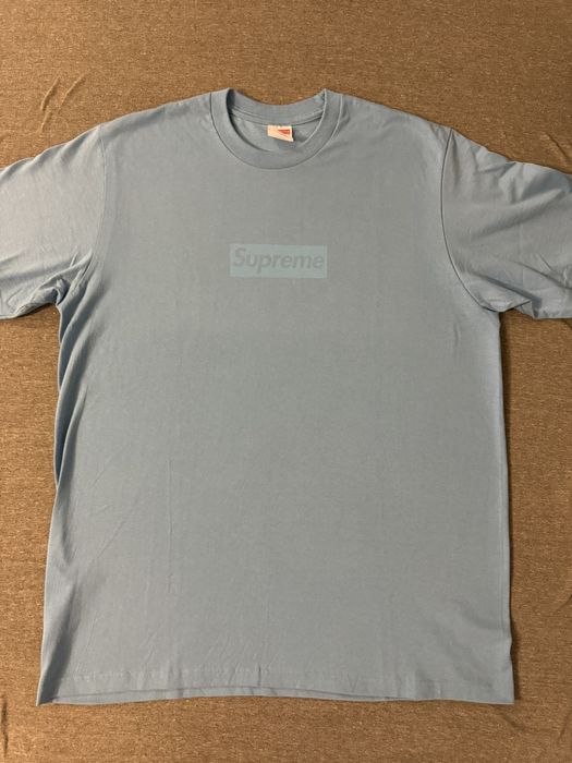 Supreme Tonal Box Logo Tee | Grailed