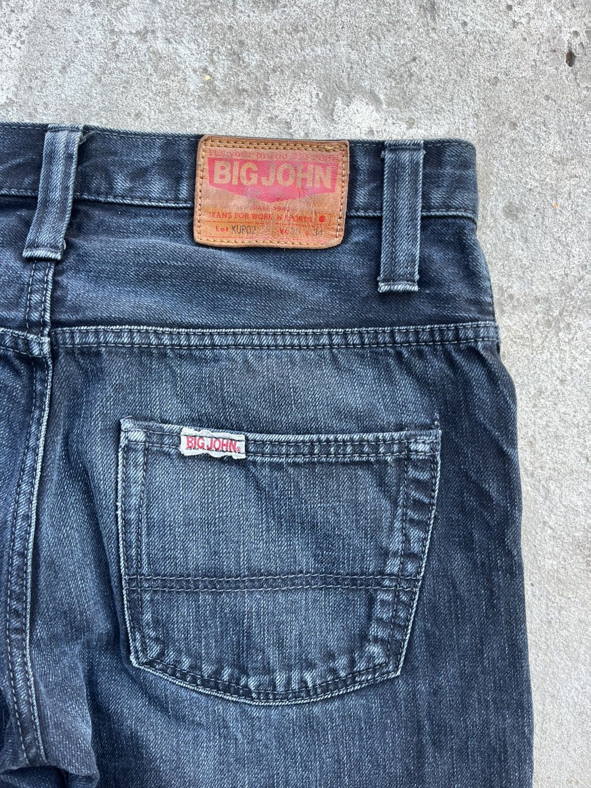 Big John × Japanese Brand Big John Vintage Japan Selvedge Denim Pants Slim Fit Jeans Size US 30 / EU 46 - 16 Thumbnail