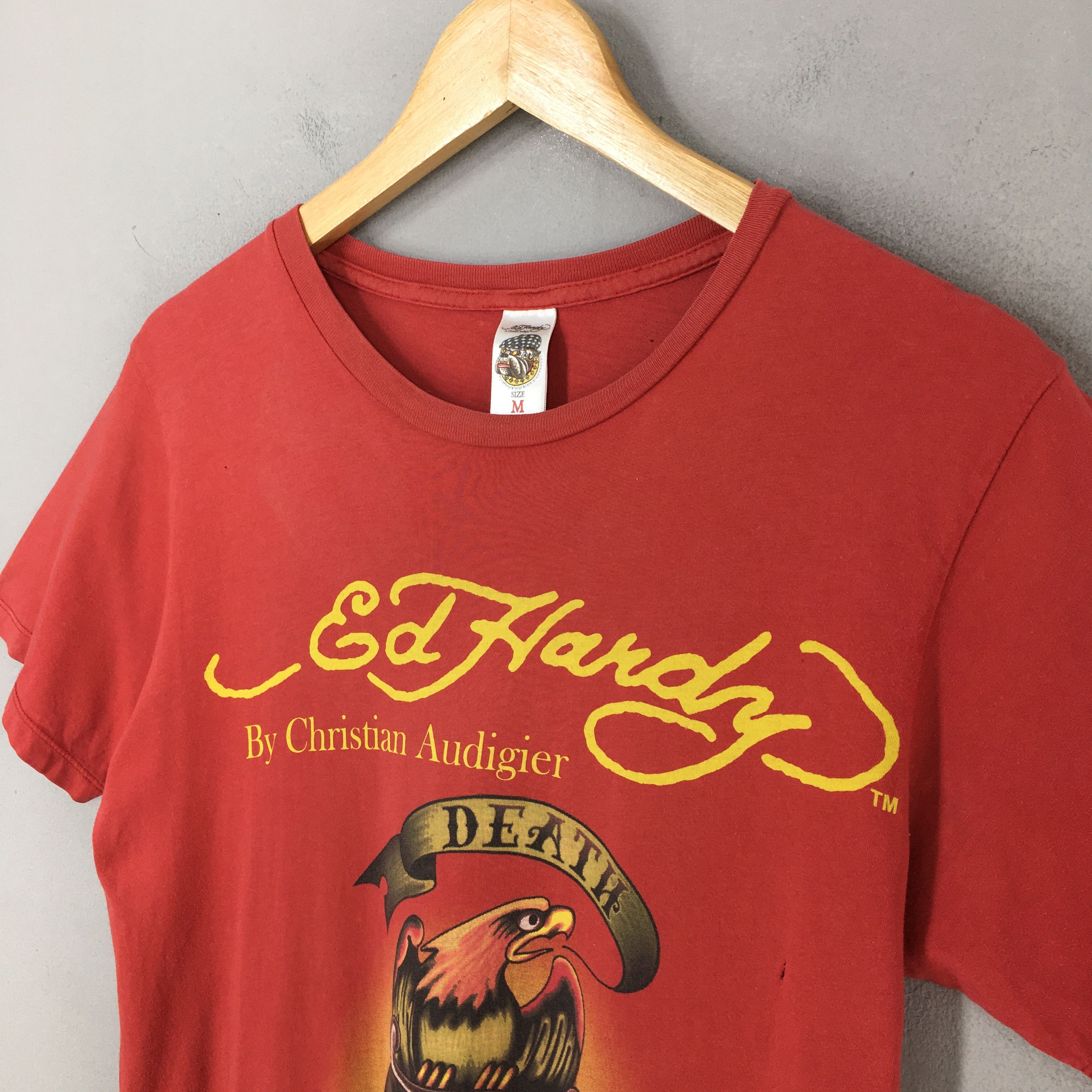 Christian Audigier × Ed Hardy × Vintage Vintage Y2K Don Ed Hardy By Christian Audiegier Tattoo Size US M / EU 48-50 / 2 - 5 Thumbnail