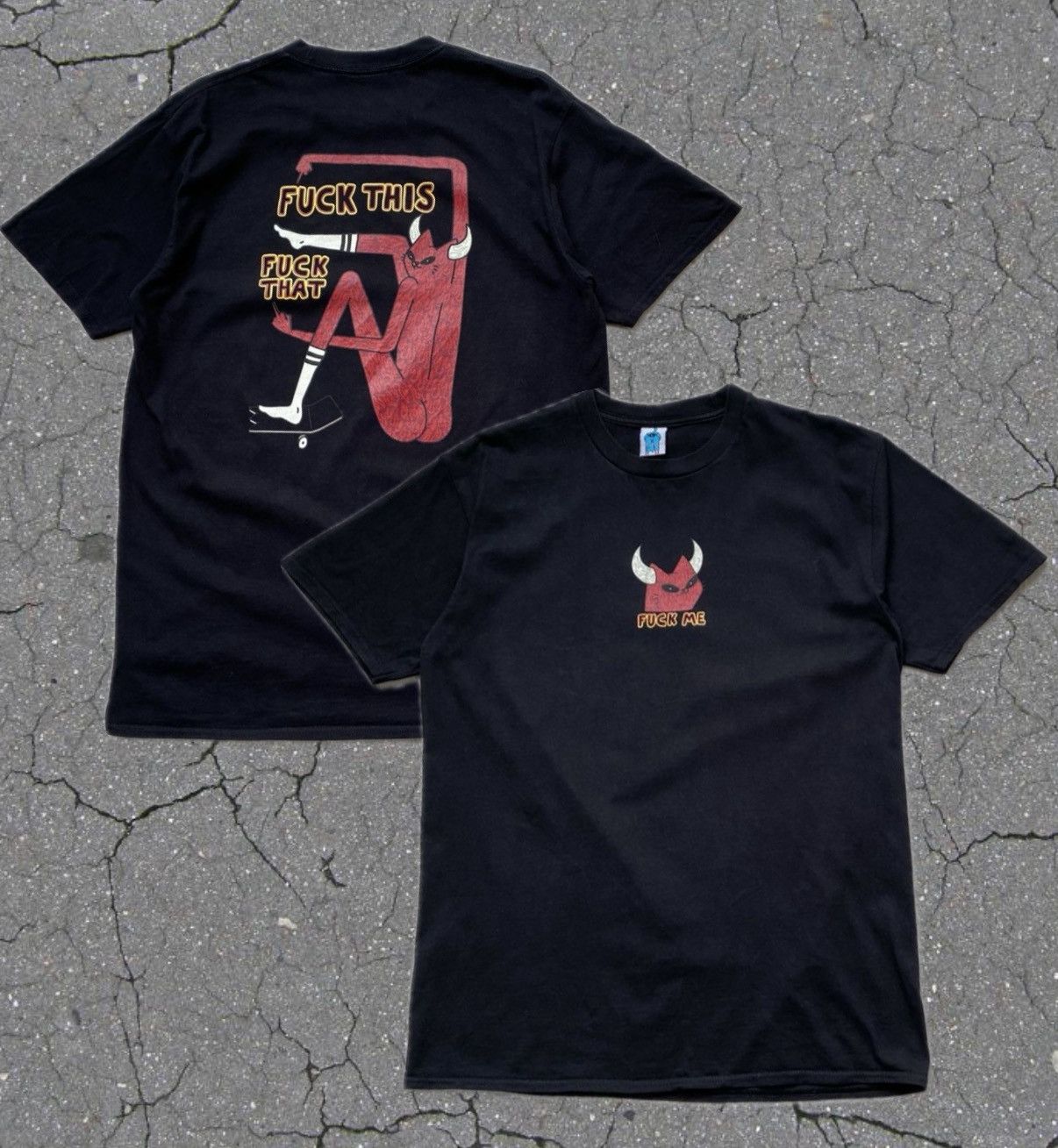 RIPNDIP ❤️ Fuck Me Leon Karssen tee skater streetwear t-shirt Size US L / EU 52-54 / 3 - 1 Thumbnail