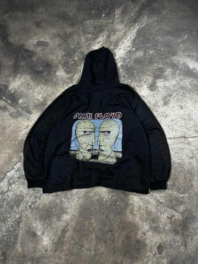 90s Vintage Pink Floyd The Division Bell Rock Hoodie