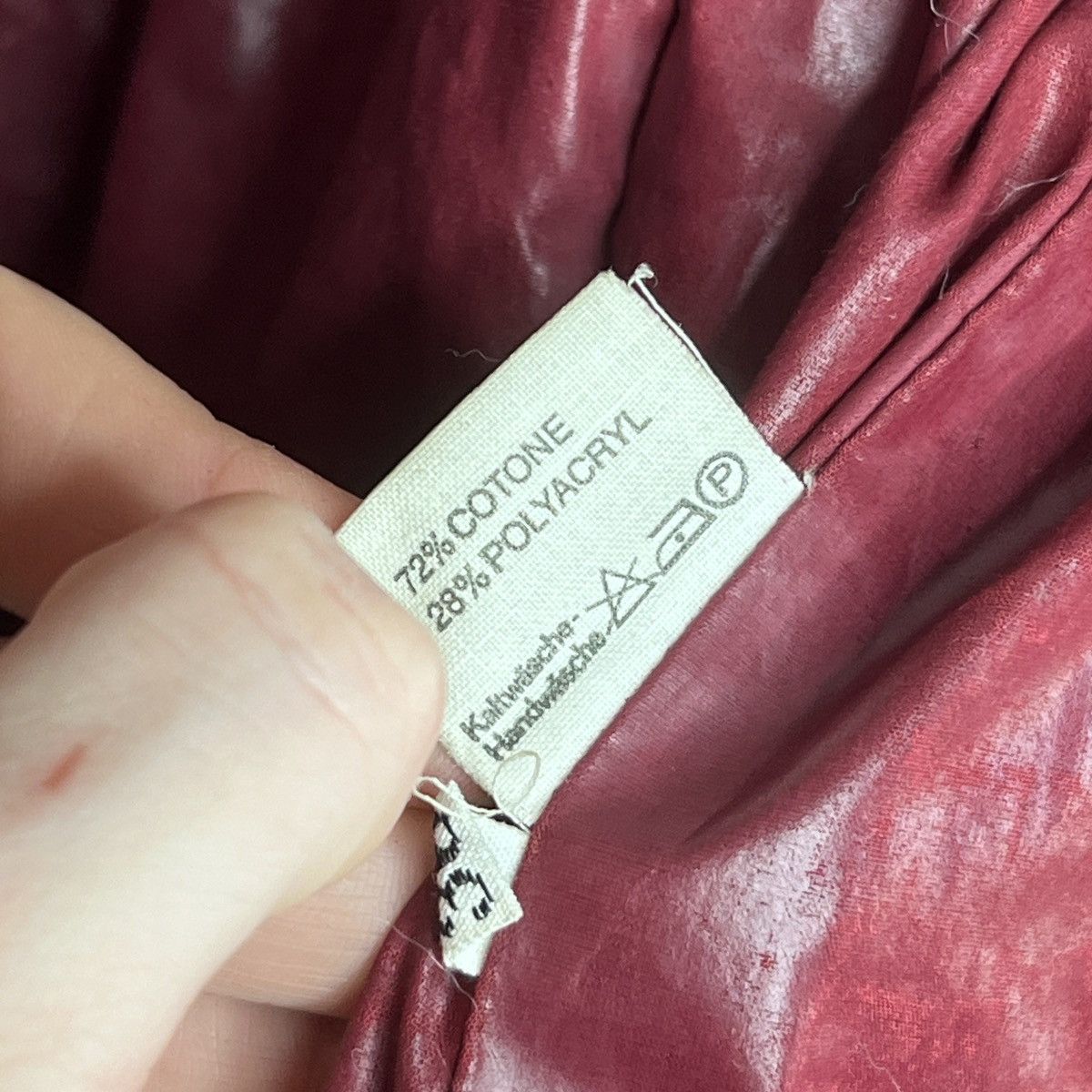 Jil Sander Vintage Jil Sander Heavy Waxed Classic Luxury Coat 90s Size M / US 6-8 / IT 42-44 - 12 Thumbnail