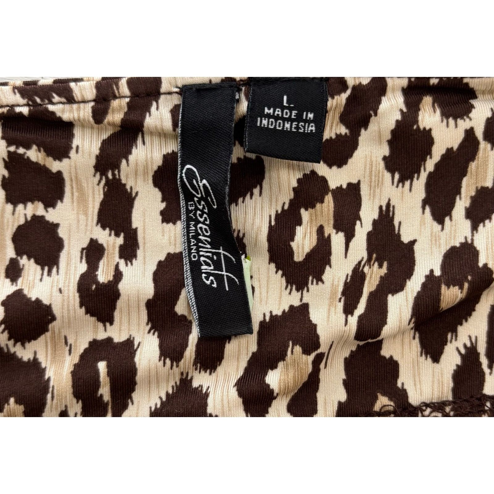 Other Essentials by Milano Leopard Print Slip Maxi Dress Large Size L / US 10 / IT 46 - 11 Thumbnail