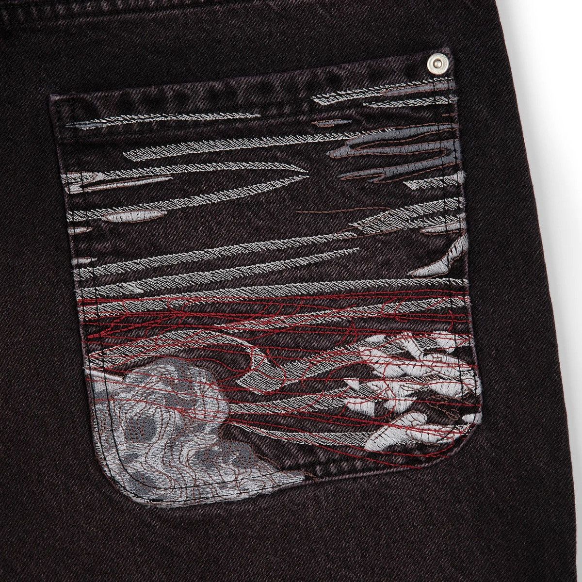 Derschutze "lotus" denim black purple tint Size US 34 / EU 50 - 4 Thumbnail
