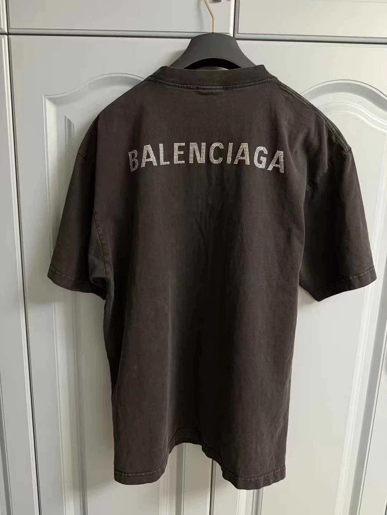 Balenciaga Balenciaga Back rhinestone short sleeve Size US XS / EU 42 / 0 - 1 Thumbnail