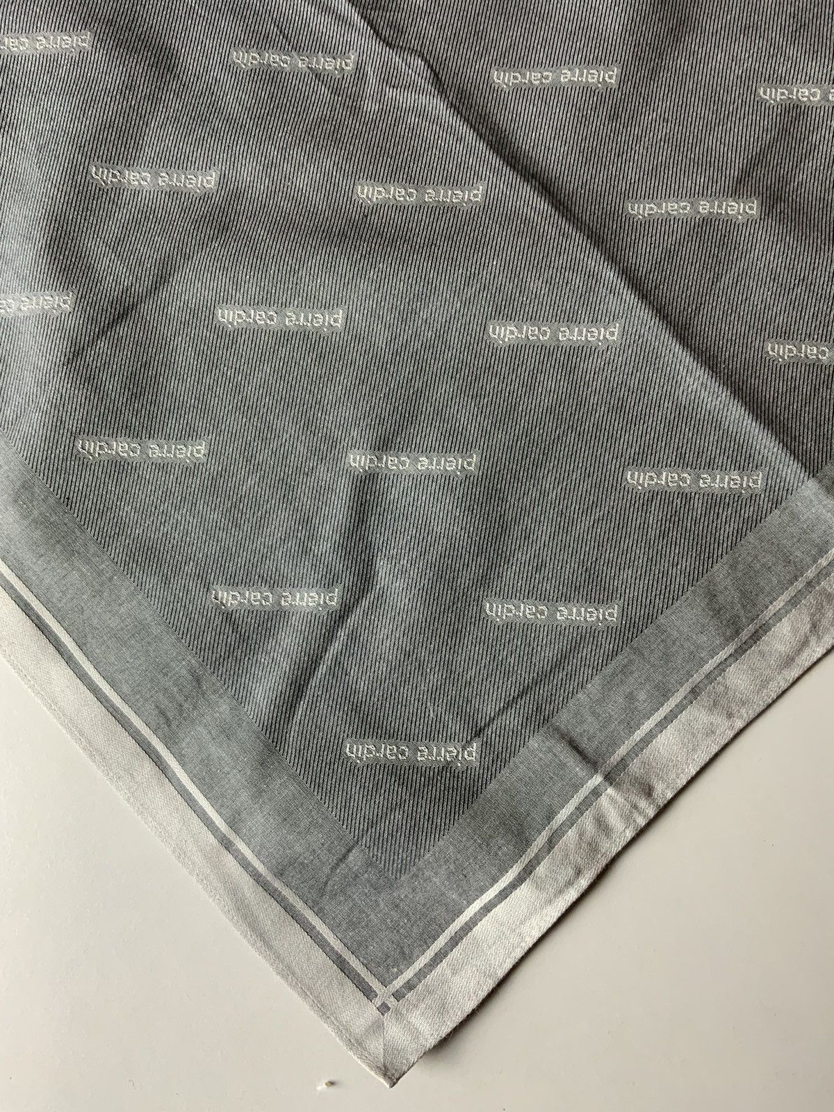 Pierre Cardin Pierre Cardin Monogram Bandana Handkerchief Size ONE SIZE - 9 Thumbnail