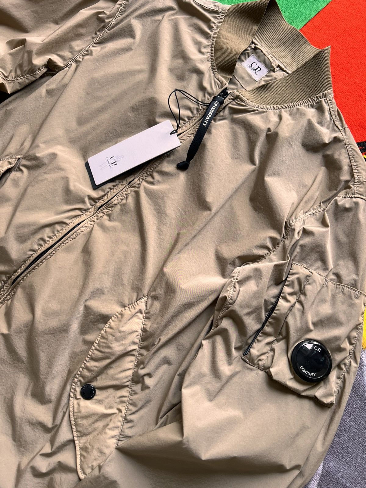 C.P. Company C.P. Company NYcra-R short lightweight Jacket Beige nylon Size US L / EU 52-54 / 3 - 17 Thumbnail