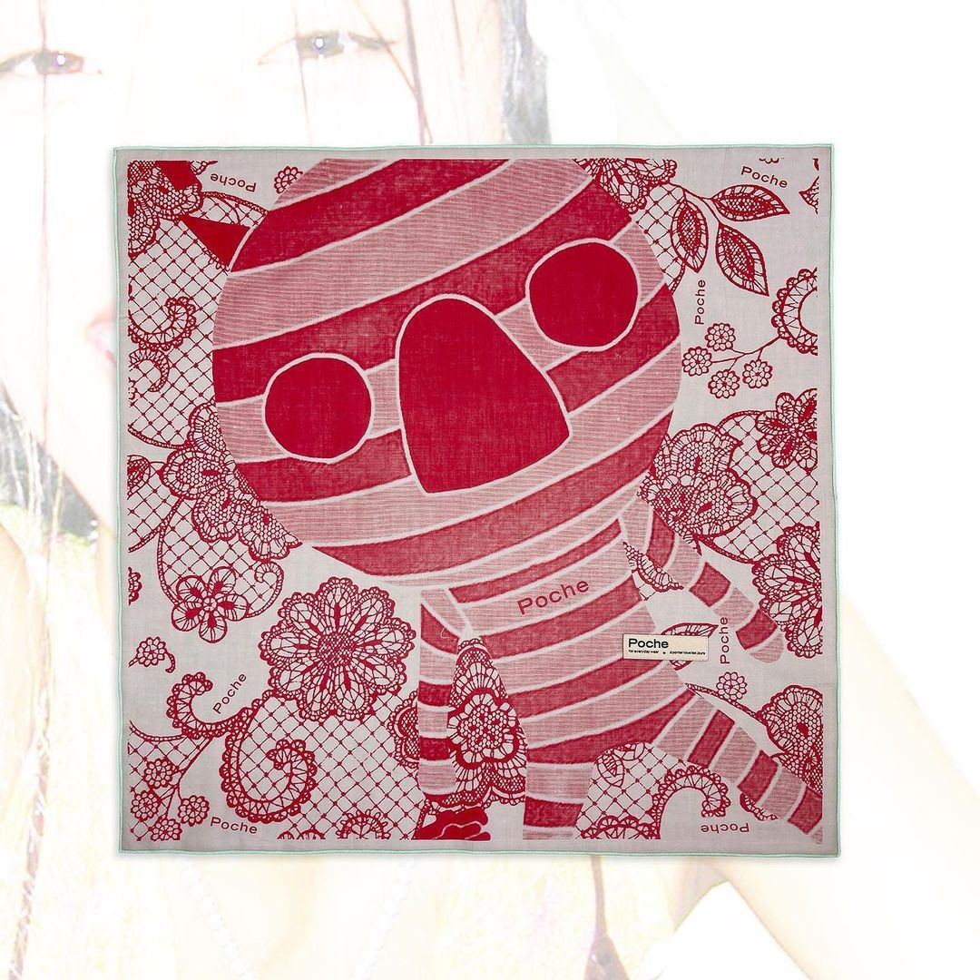 Poche Studio POCHE STUDIO LOGO BANDANA Size ONE SIZE - 3 Thumbnail