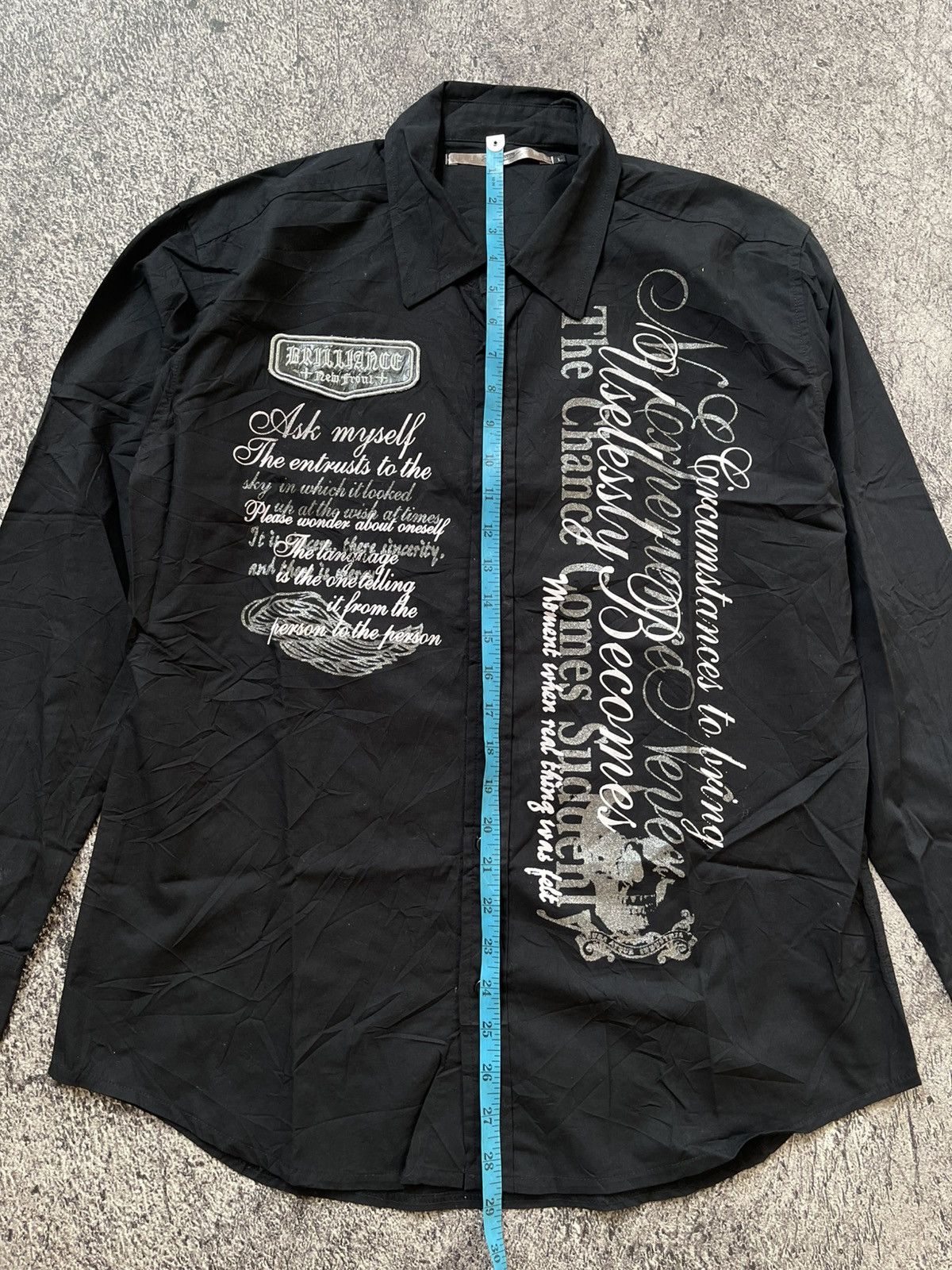 Japanese Brand Y2K Euroyal ifsixwasnine style shirt Size US L / EU 52-54 / 3 - 8 Thumbnail