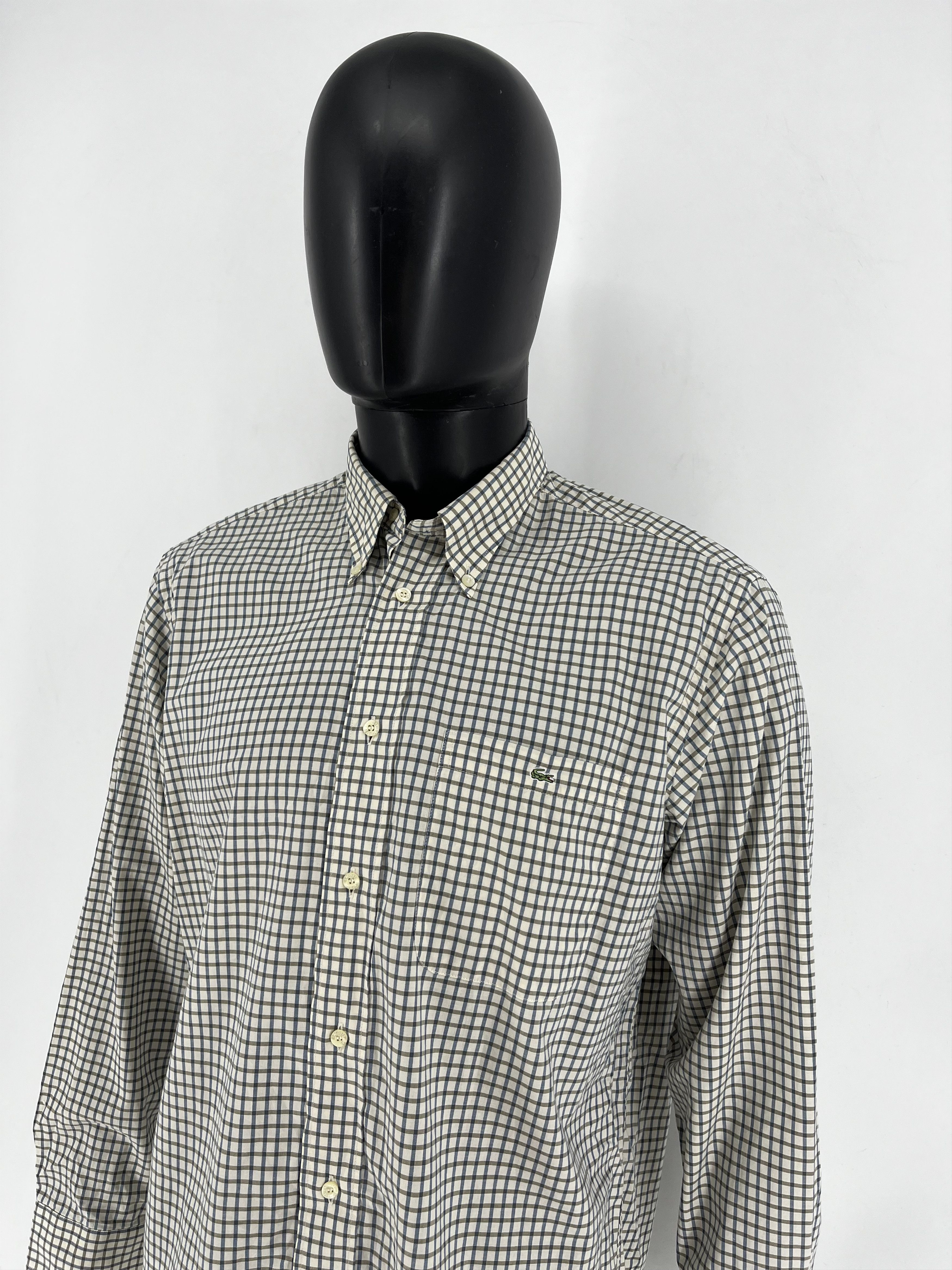 Lacoste Lacoste vintage luxury streetwear shirt Size US L / EU 52-54 / 3 - 4 Thumbnail