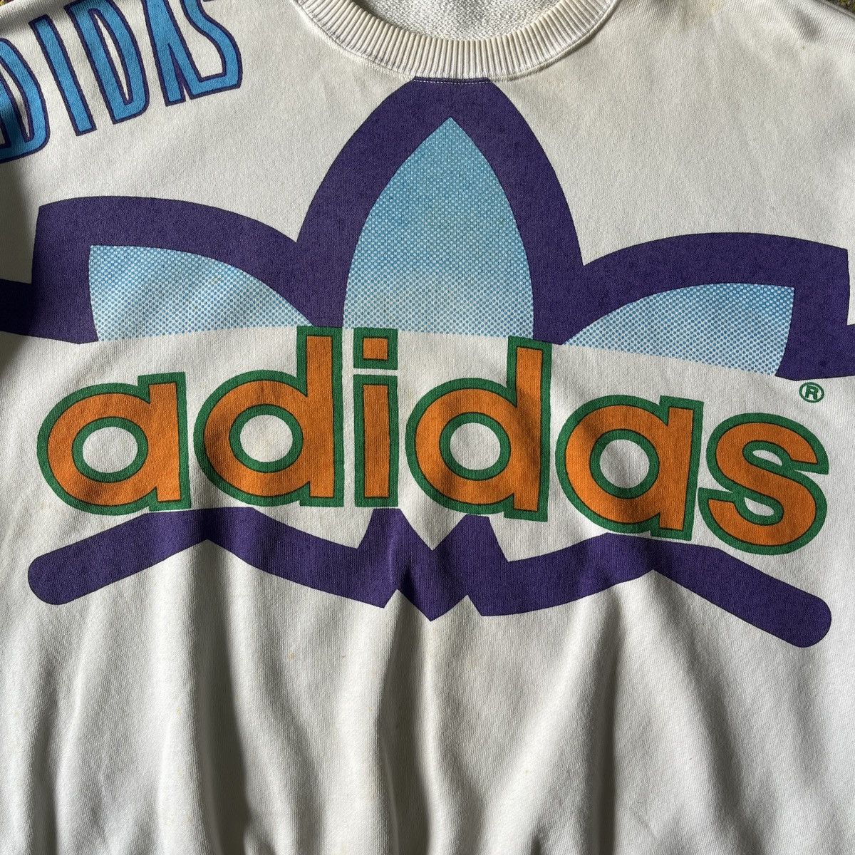 Adidas × Vintage Grails 90s Adidas Big Logo Overprinted Size US L / EU 52-54 / 3 - 13 Thumbnail