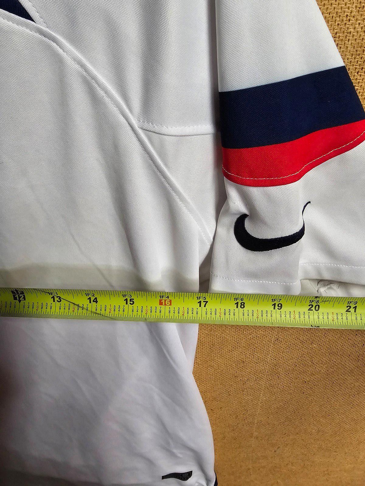 Nike Nike Team USA 22/23 Stadium Home White Soccer Jersey, Size M Size US M / EU 48-50 / 2 - 4 Thumbnail