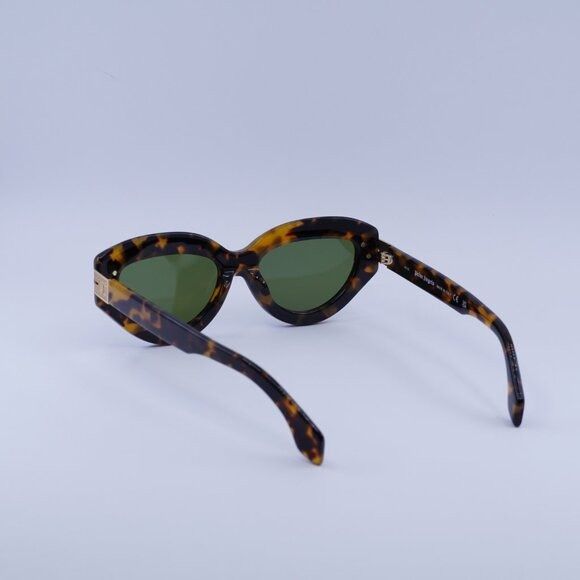 Palm Angels Palm Angels PERI10F MIRACLE 6055 Sunglasses Havana Cat Eye Size ONE SIZE - 7 Thumbnail