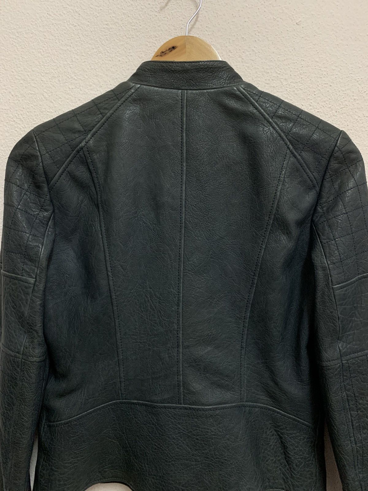 Theory THEORY Lamb Leather Zipper Jacket Size S / US 4 / IT 40 - 7 Thumbnail
