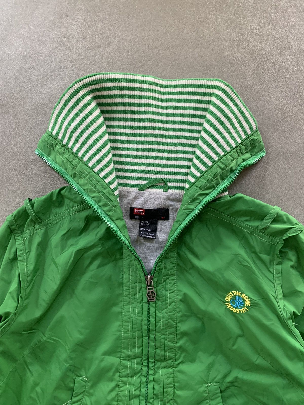 Diesel × Japanese Brand × Vintage Diesel High Neck Collar Jacket Size US S / EU 44-46 / 1 - 4 Thumbnail