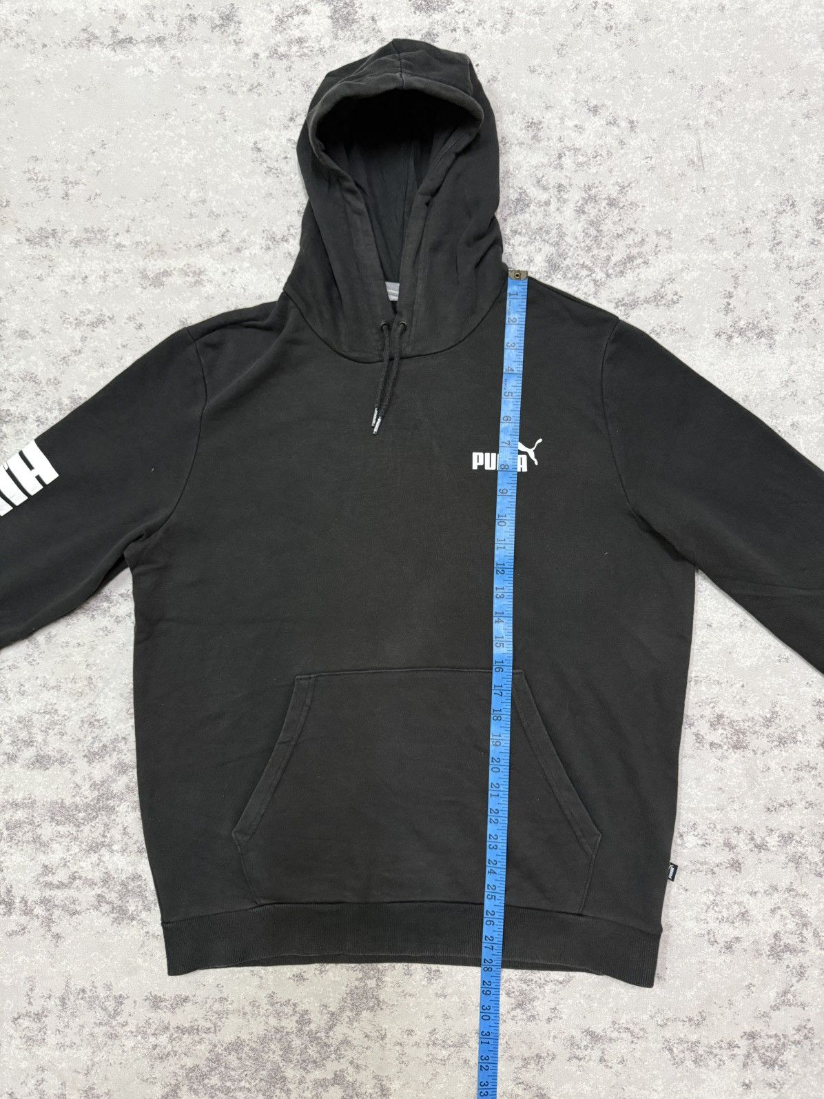 Puma Puma Logo Sleeve Pullover Sweater Hoodie Size US M / EU 48-50 / 2 - 18 Thumbnail
