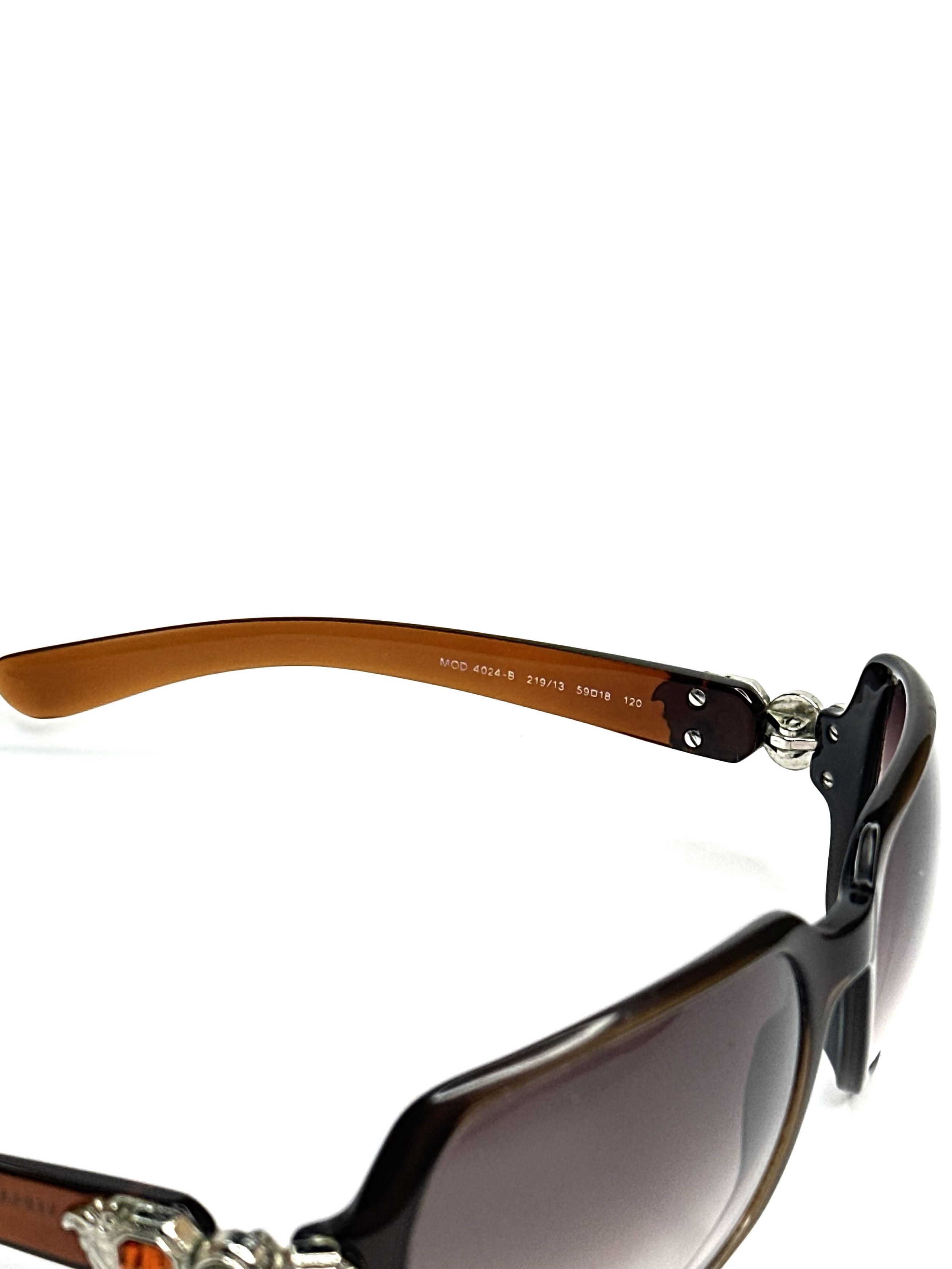 Versace Versace Big Stones Swarovski Square Rare Vintage Sunglasses Size ONE SIZE - 7 Thumbnail