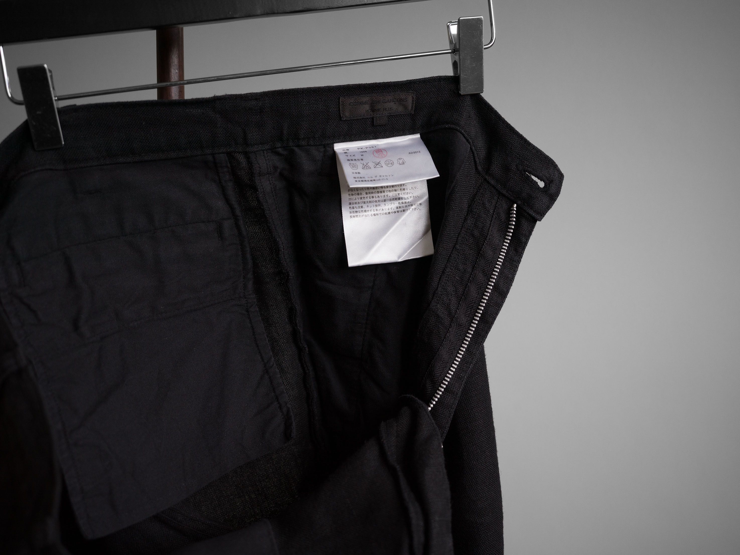 Comme des Garcons Homme Plus SS2013 COMME des GARÇONS HOMME PLUS LINEN SHORTS Size US 32 / EU 48 - 5 Thumbnail