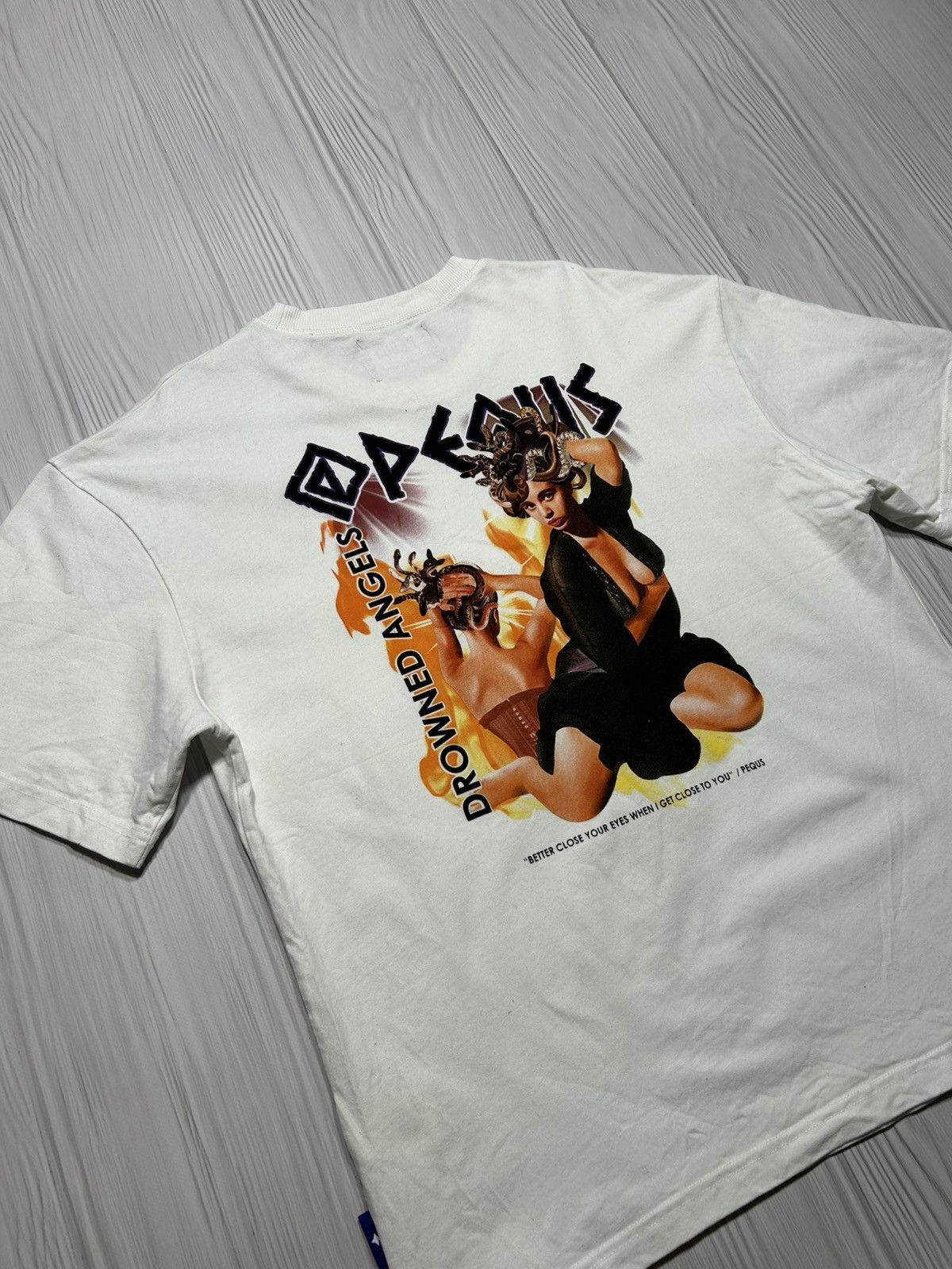 Designer × Japanese Brand PEQUS Drowned Angels T-Shirt Size XL Size US XL / EU 56 / 4 - 3 Thumbnail