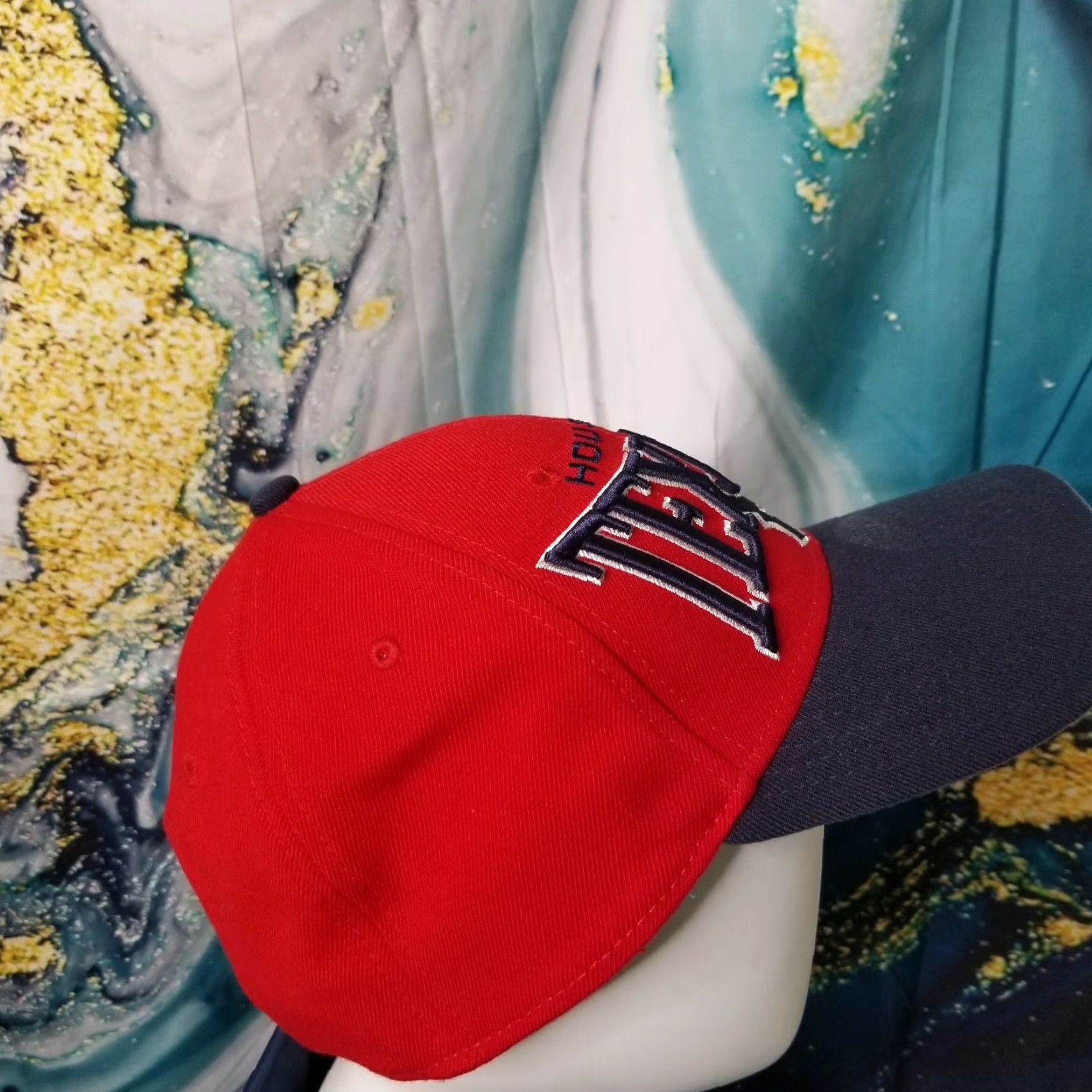 New Era NEW ERA Houston TEXANS Logo Baseball Fitted Hat Cap Red L Mens Size ONE SIZE - 6 Thumbnail