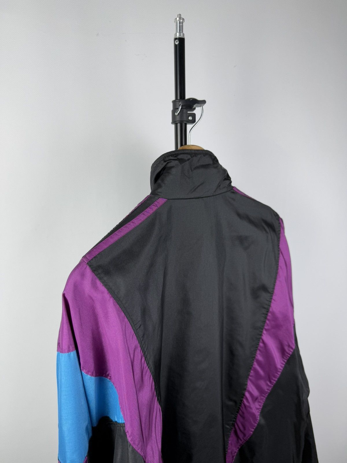 Adidas × Vintage Vintage 90s Adidas Nylon Track Full Zip Y2K Jacket Size US M / EU 48-50 / 2 - 7 Thumbnail