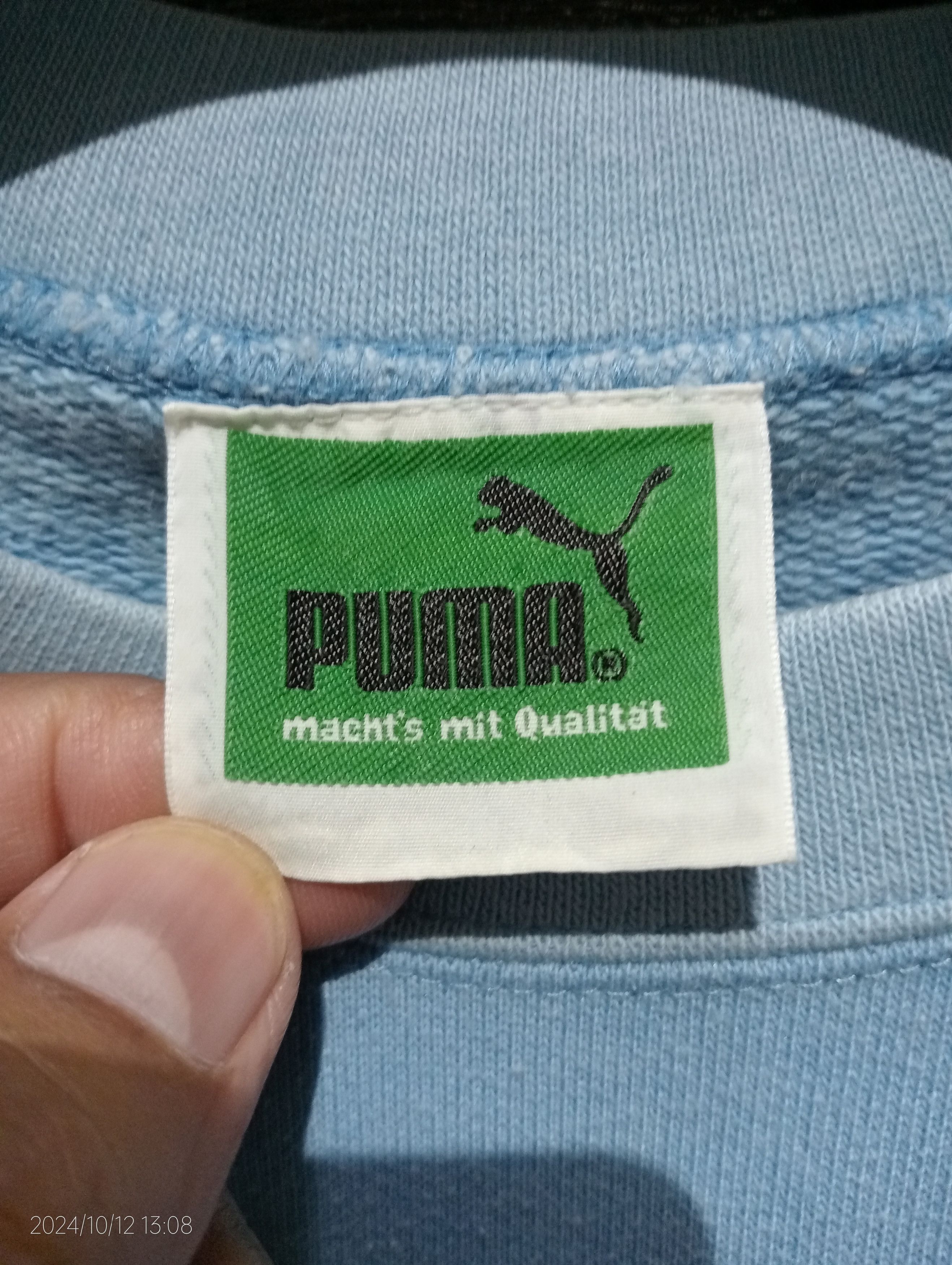 Puma Vintage '80s Puma Hit Union Crewneck Sweatshirt Size US M / EU 48-50 / 2 - 2 Thumbnail