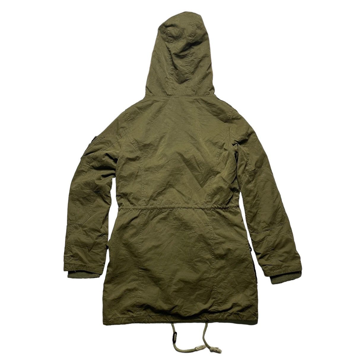 If Six Was Nine 🇯🇵 INGNI LEOPARD FUR SHERPA MULTIPOCKET HOODIE PARKA JACKET Size M / US 6-8 / IT 42-44 - 9 Thumbnail