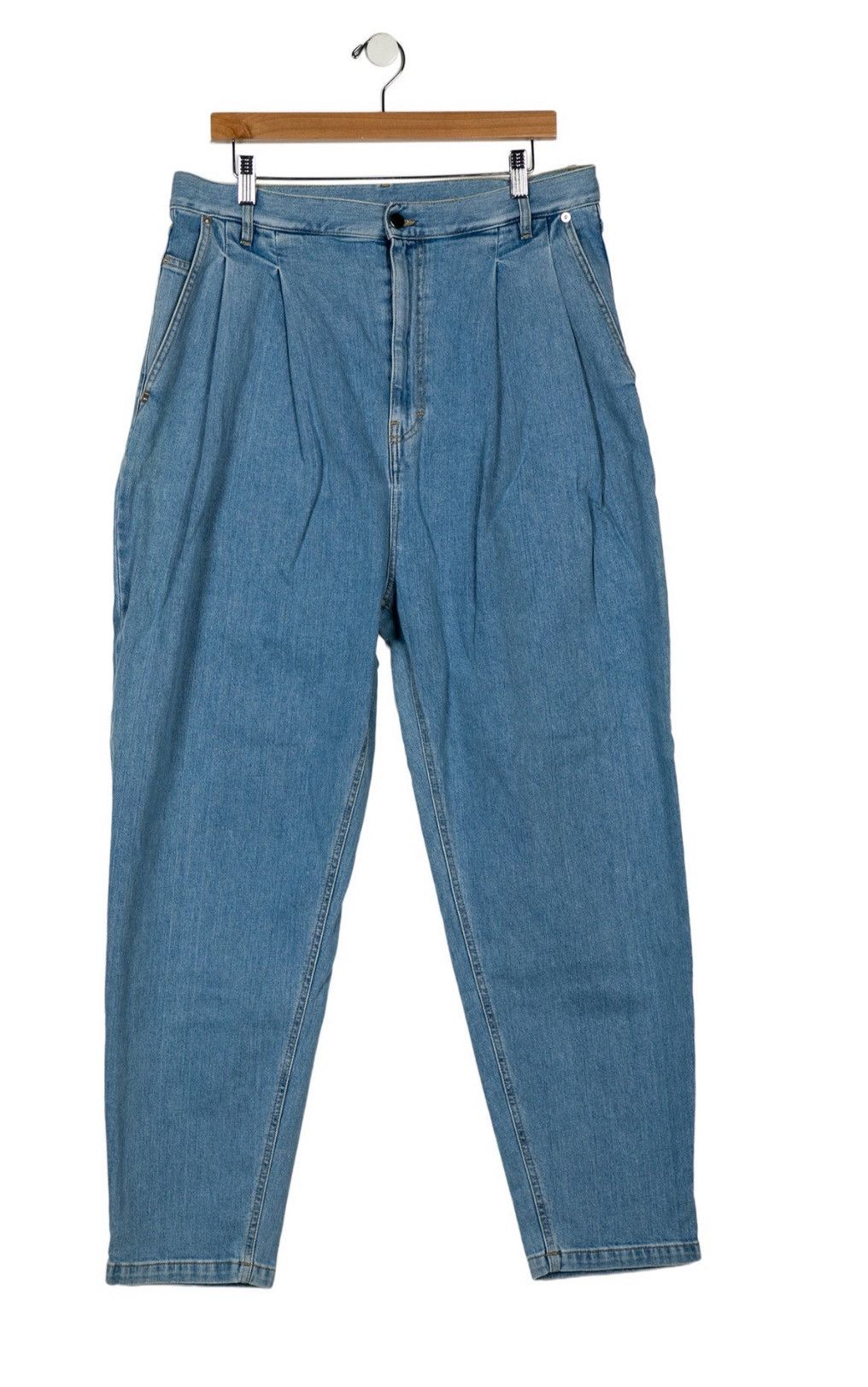 Hed Mayner Rate pleated jean size 7 $670 Size US 34 / EU 50 - 1 Thumbnail