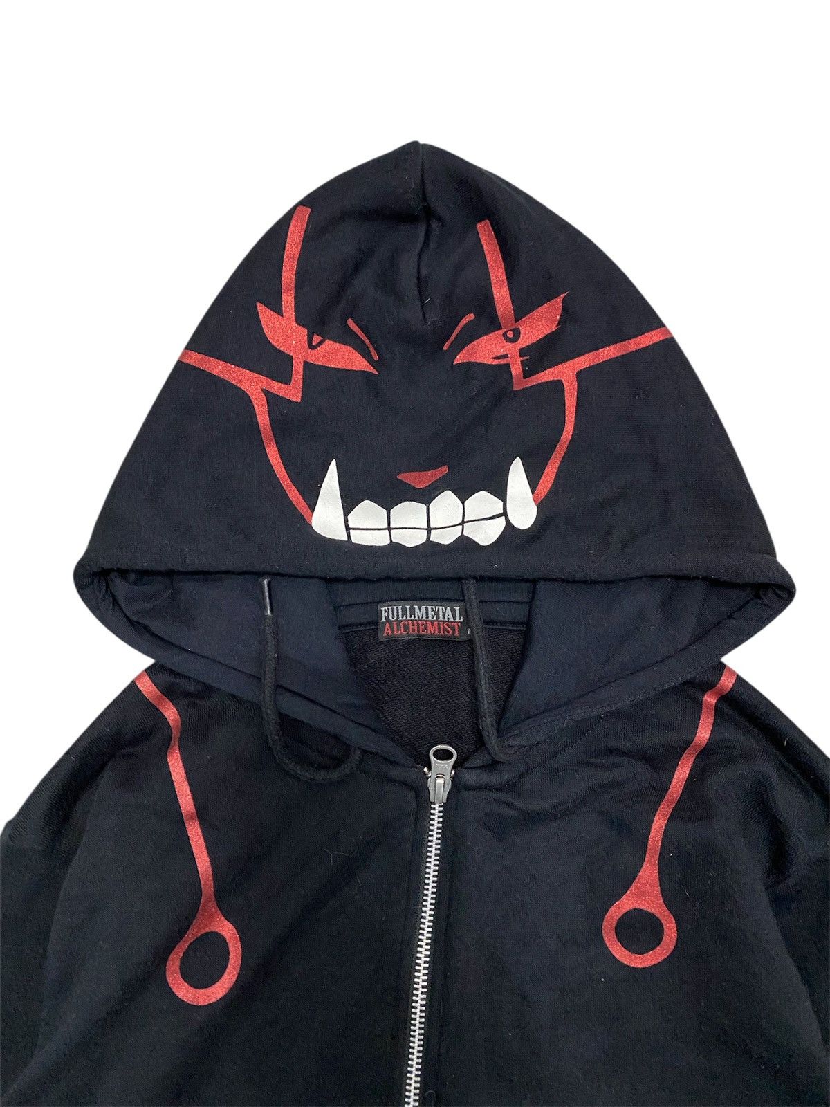 Anime 2000s FULLMETAL ALCHEMIST light robot hoddie Size US M / EU 48-50 / 2 - 2 Thumbnail