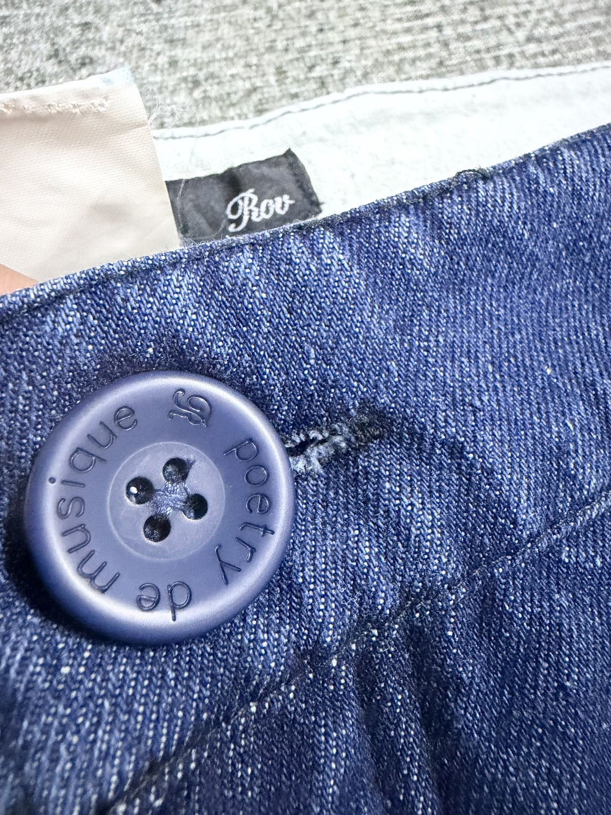 Japanese Brand Vtg🔥Rovtski*Poetry De Mosique*Ballon Drop Pocket High Rise Size US 35 - 21 Thumbnail