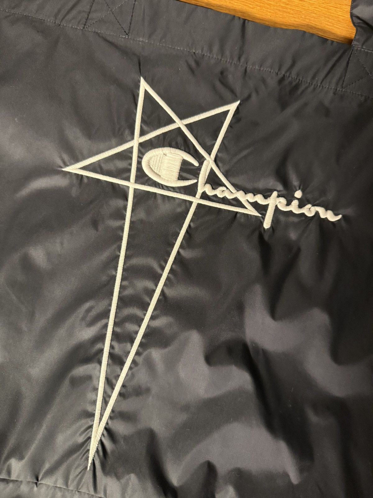 Rick Owens Rick Owens Champion Pentagram Tote Bag Size ONE SIZE - 4 Thumbnail