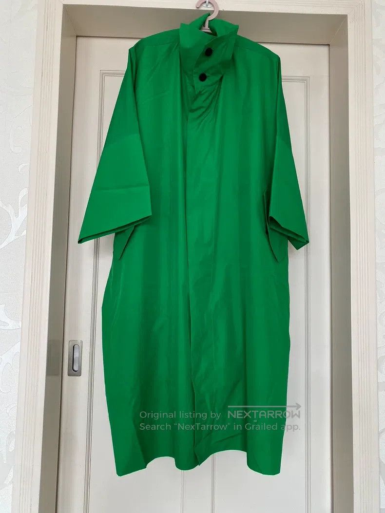Issey Miyake Issey Miyake Green Coat Size L / US 10 / IT 46 - 4 Thumbnail