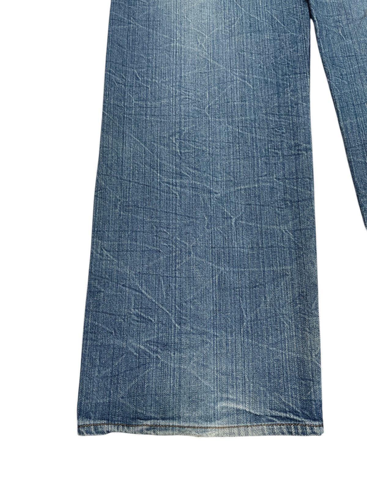 If Six Was Nine × Japanese Brand Rare Design Vintage Brand Piko Sukajan Baggy Jeans 1990s Size US 35 - 7 Thumbnail